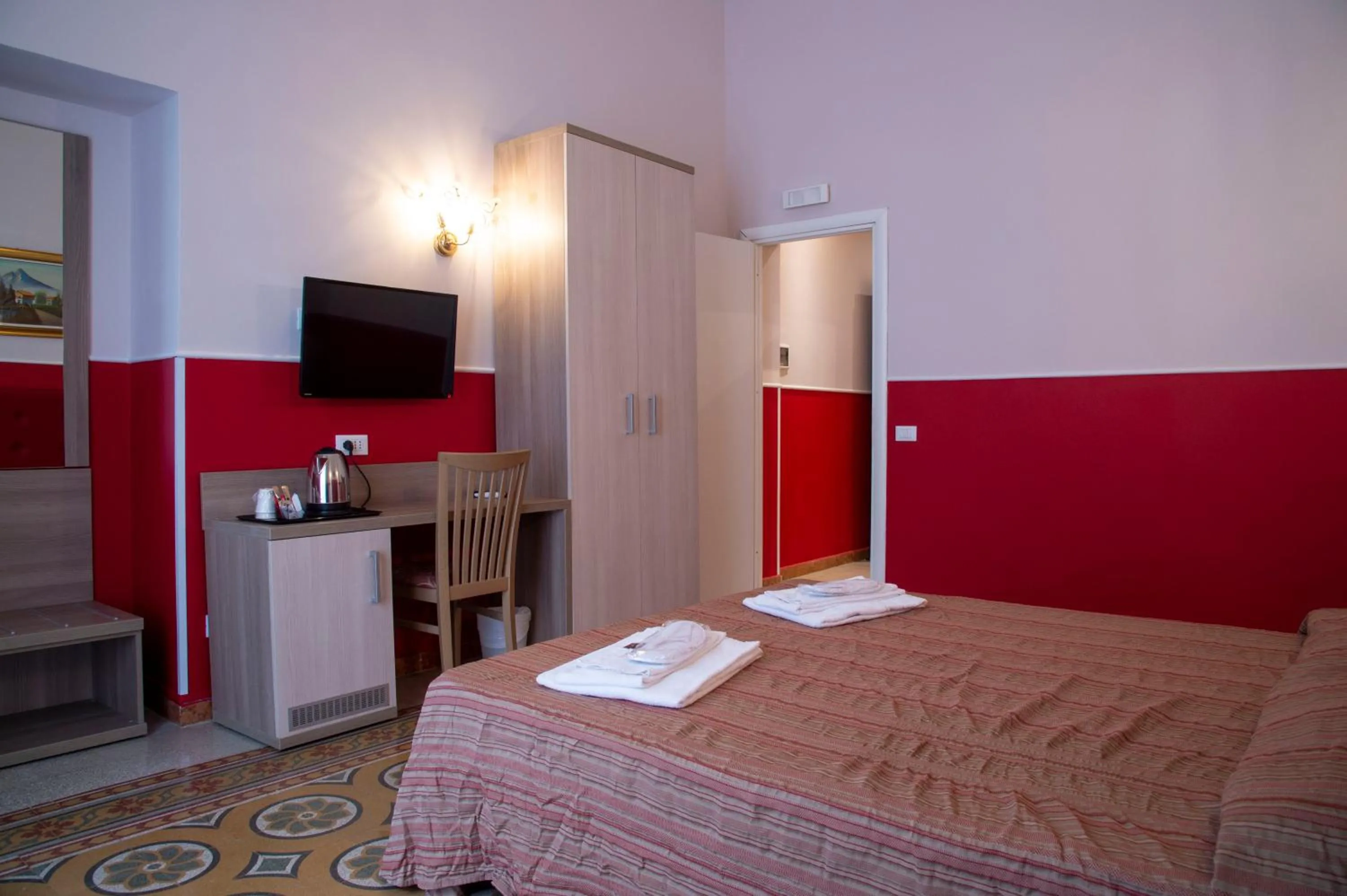 Bedroom, Bed in Domus Napoleone