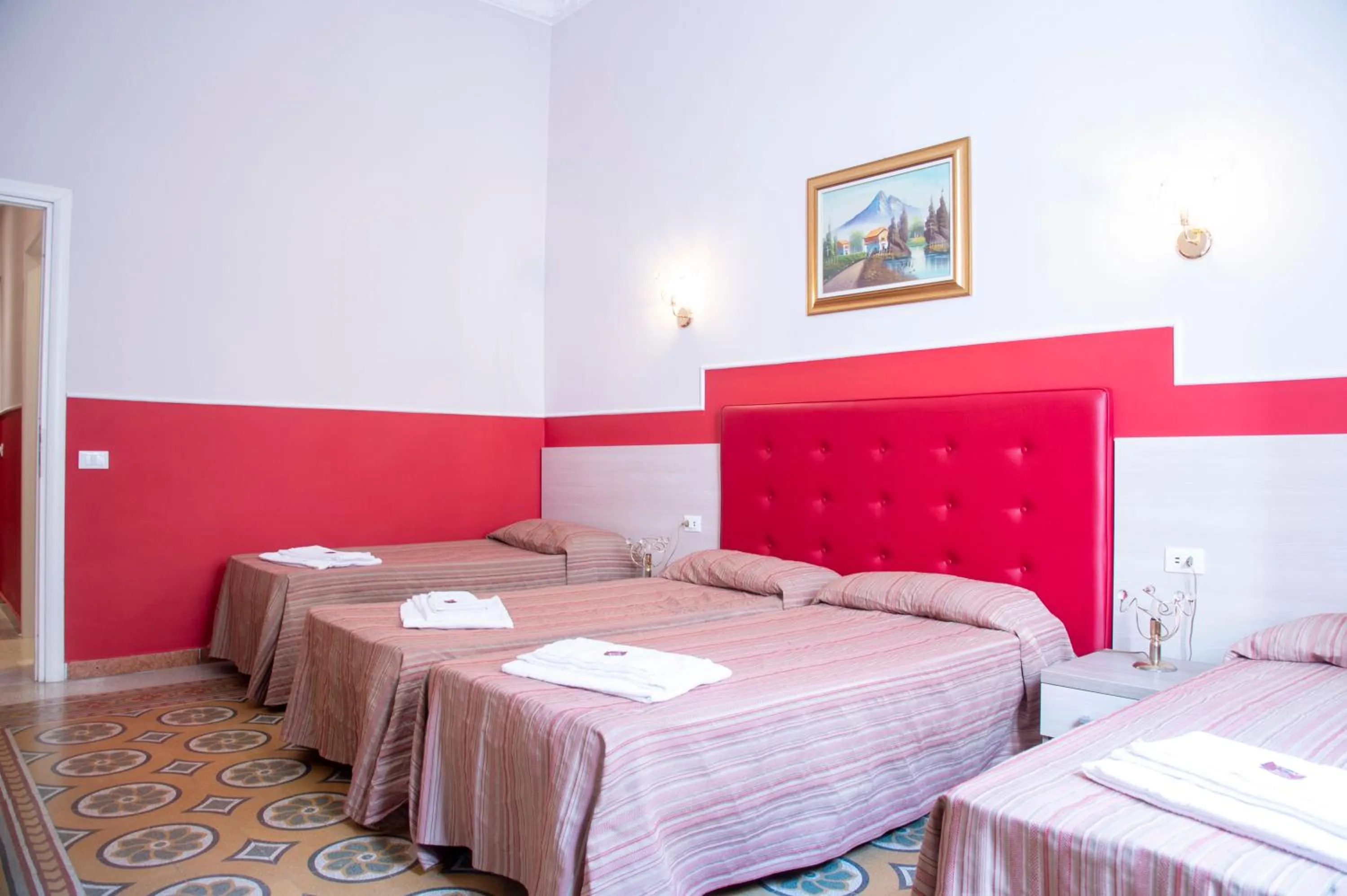 Bedroom, Bed in Domus Napoleone