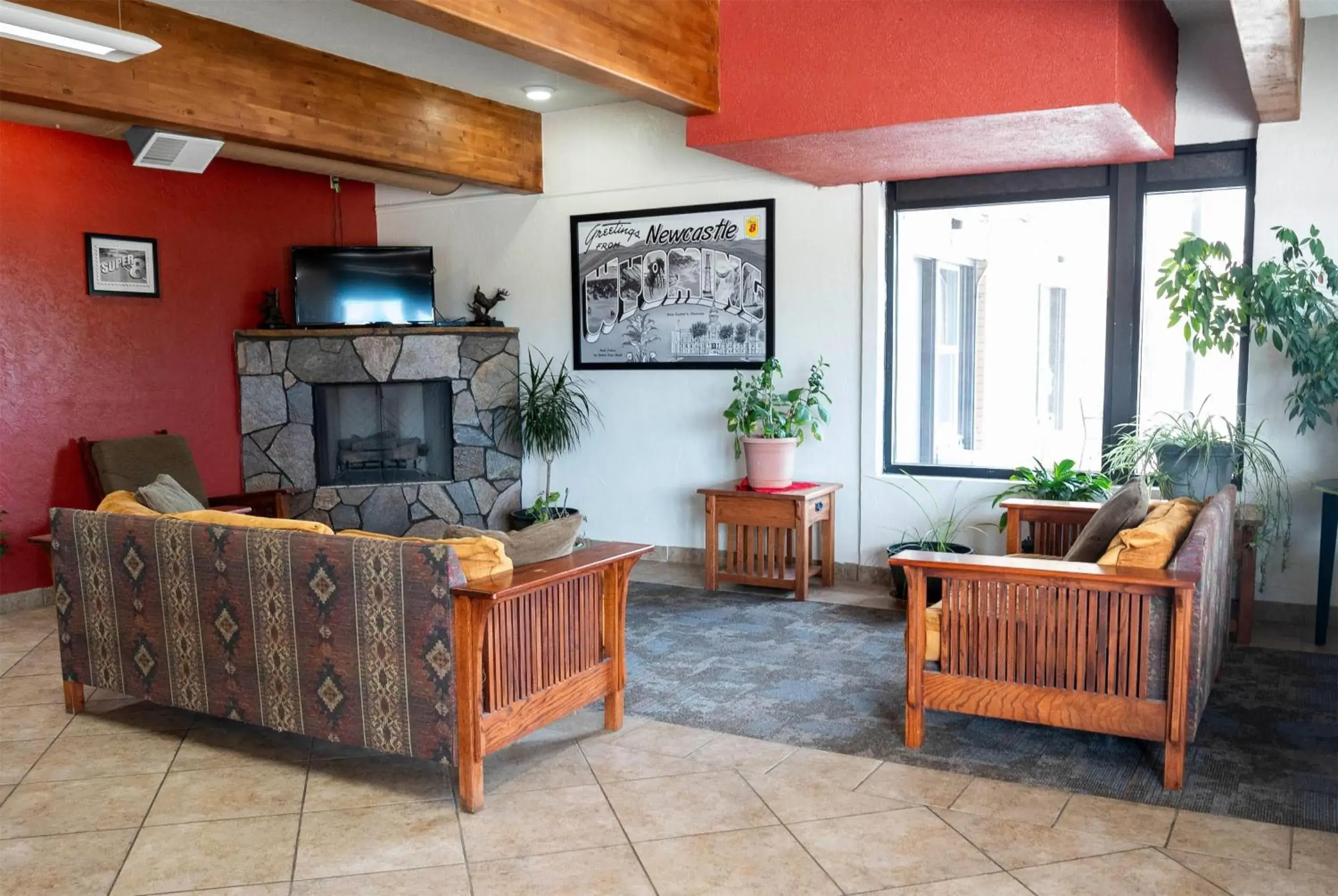 Lobby or reception in Super 8 by Wyndham Newcastle Lobby or reception in Super 8 by Wyndham Newcastle