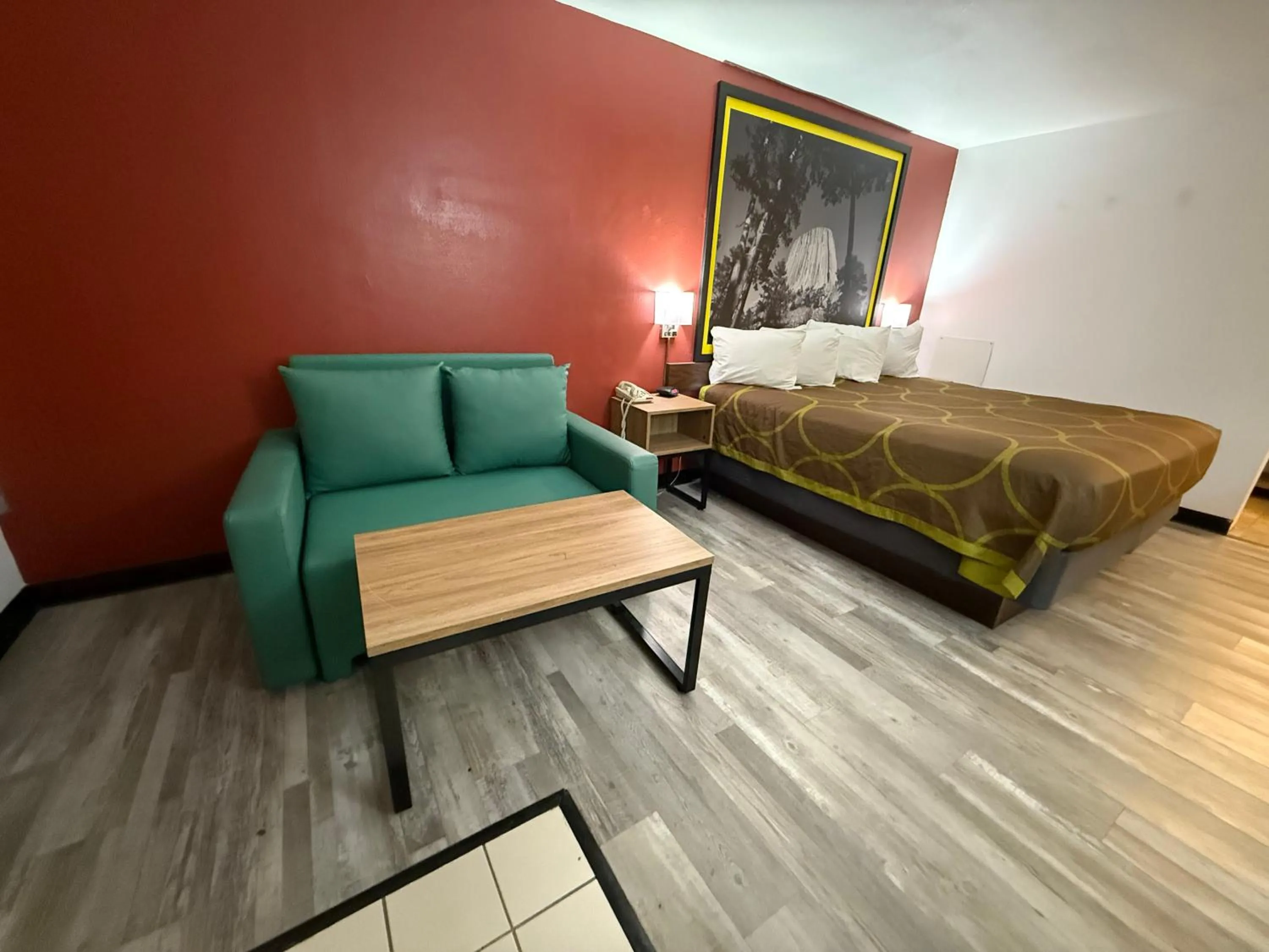 Photo of the whole room, Bed in Super 8 by Wyndham Newcastle