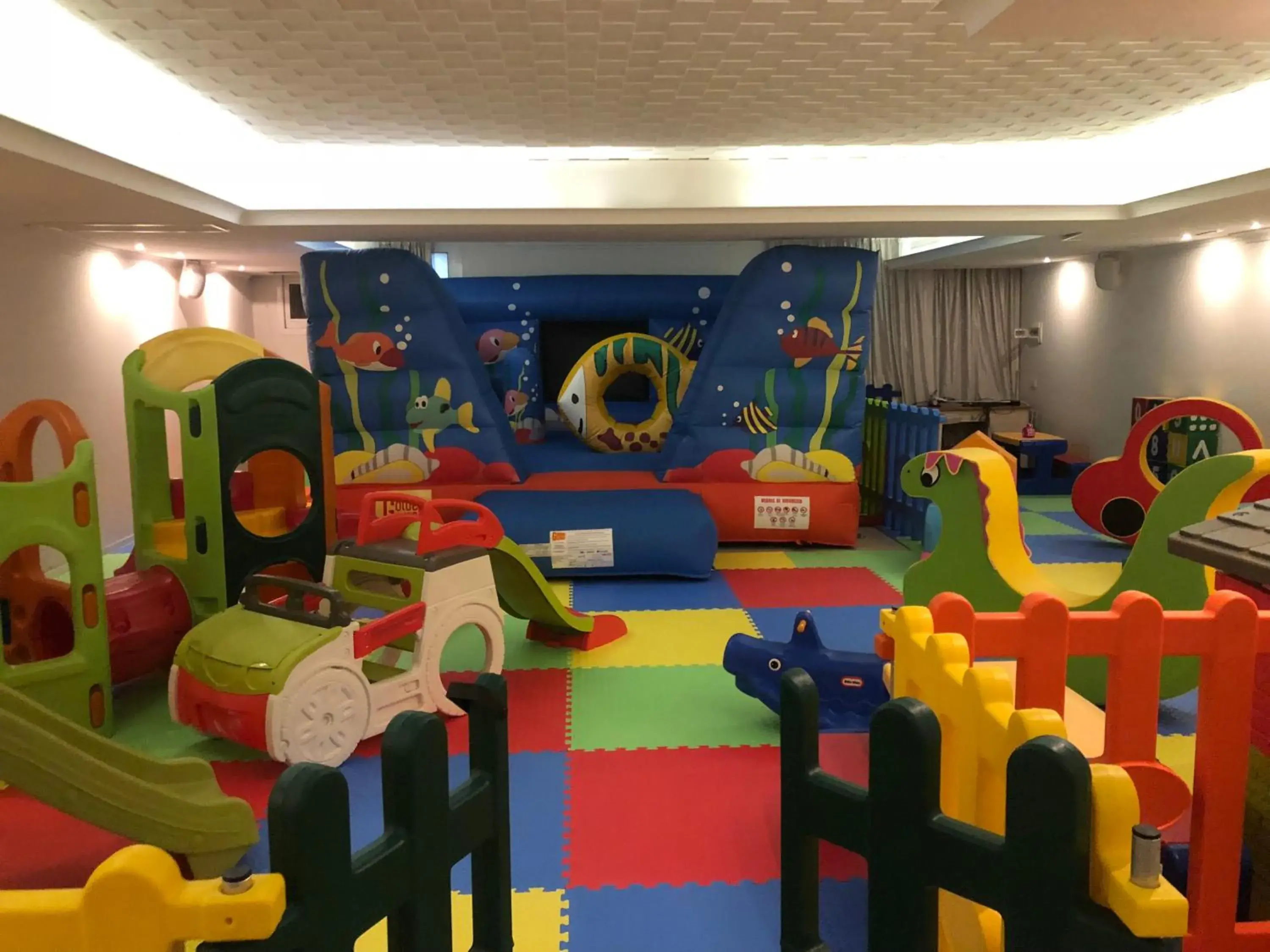 Children play ground, Kid's Club in Hotel Mediterraneo Club Benessere