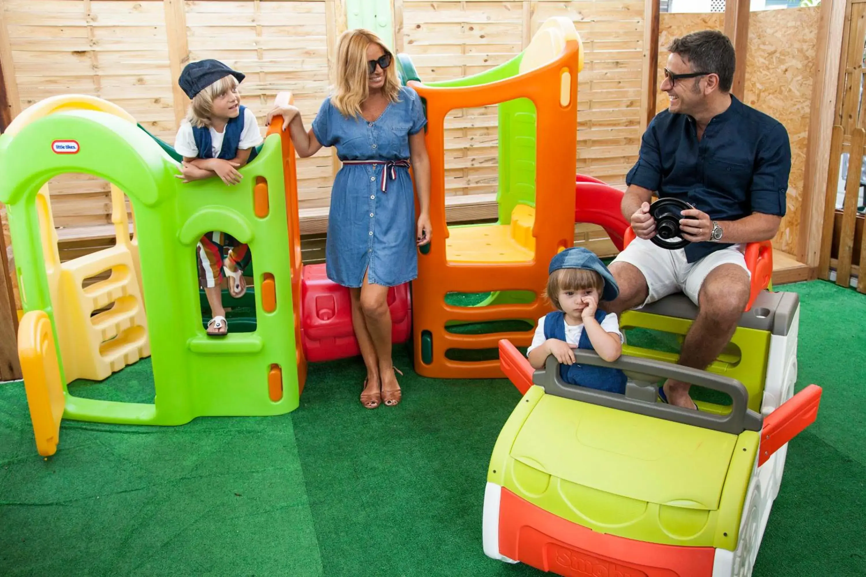 Children play ground, Children in Hotel Mediterraneo Club Benessere