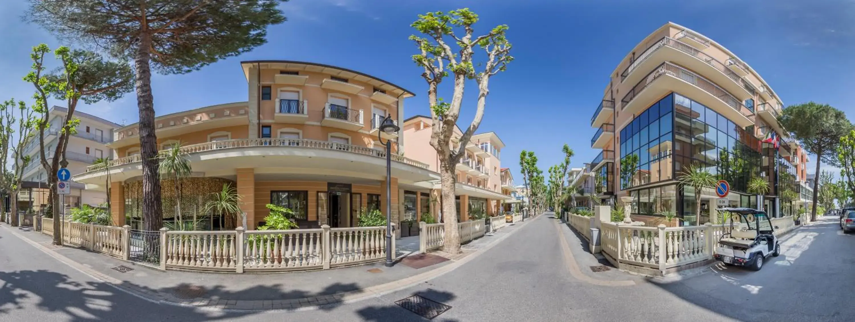 Street view in Hotel Mediterraneo Club Benessere