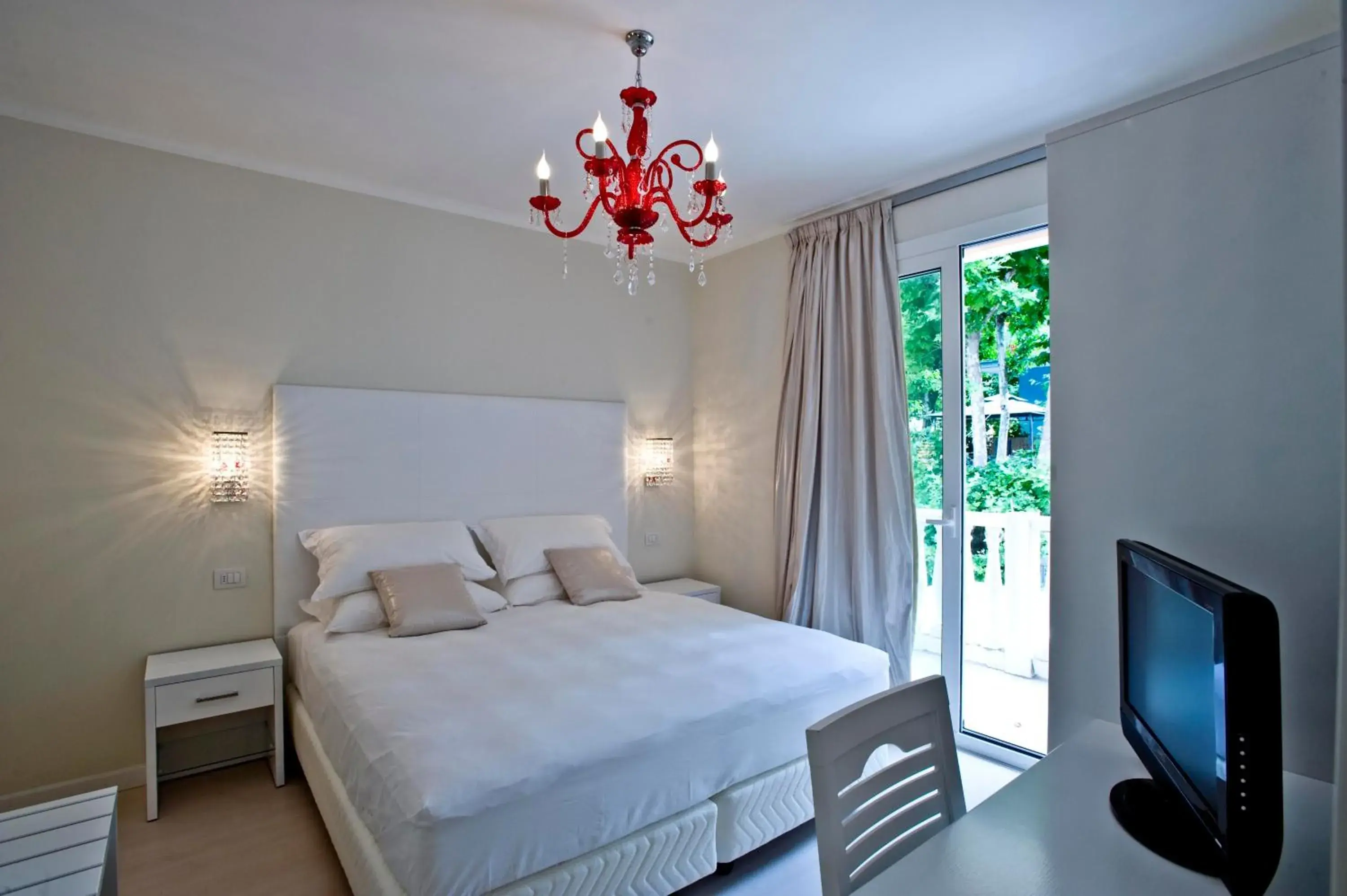 Bedroom, Bed in Hotel Mediterraneo Club Benessere