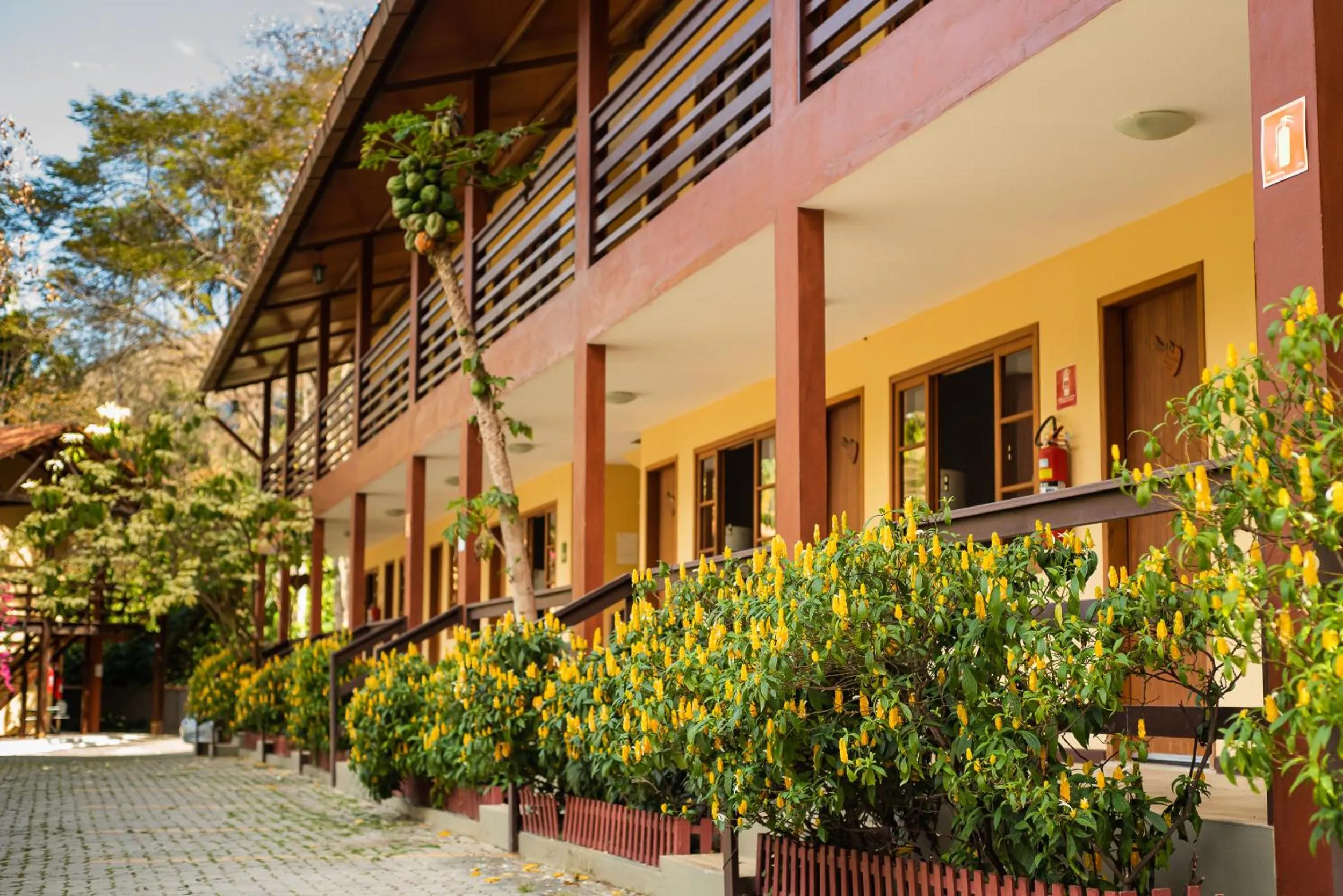 Property building in Hotel Fazenda Vilarejo All Inclusive