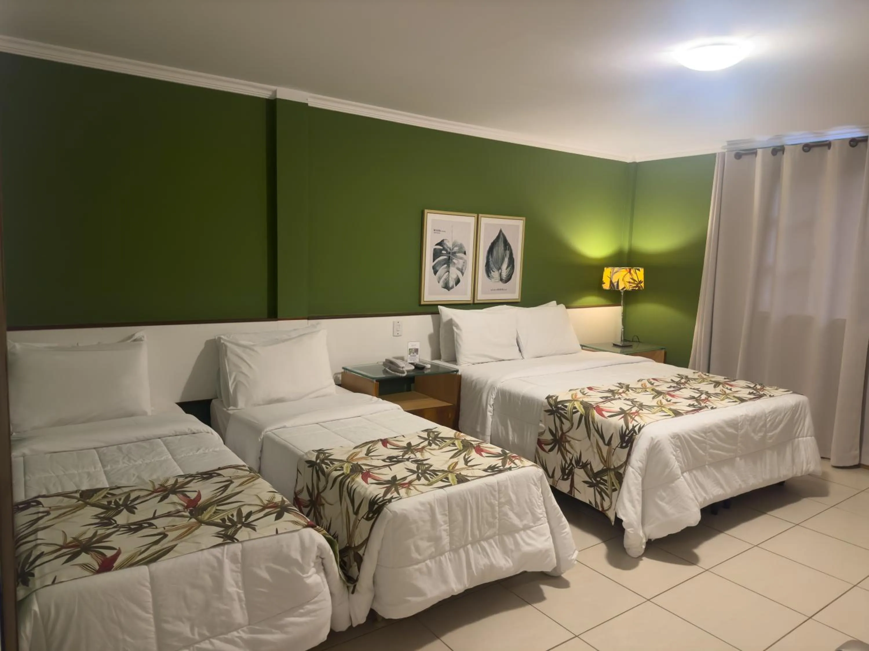 Bed in Hotel Fazenda Vilarejo All Inclusive