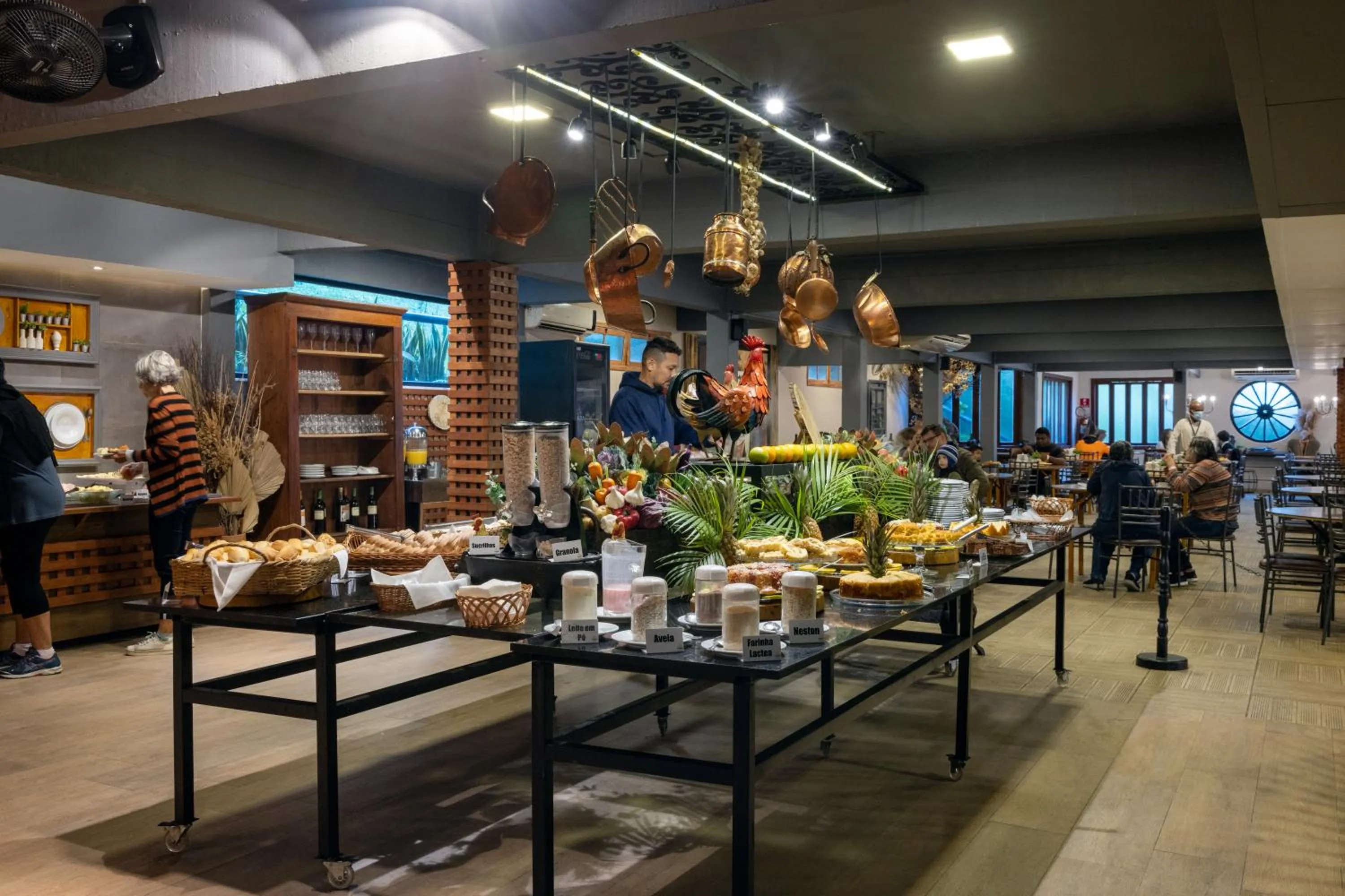 Food and drinks in Hotel Fazenda Vilarejo All Inclusive