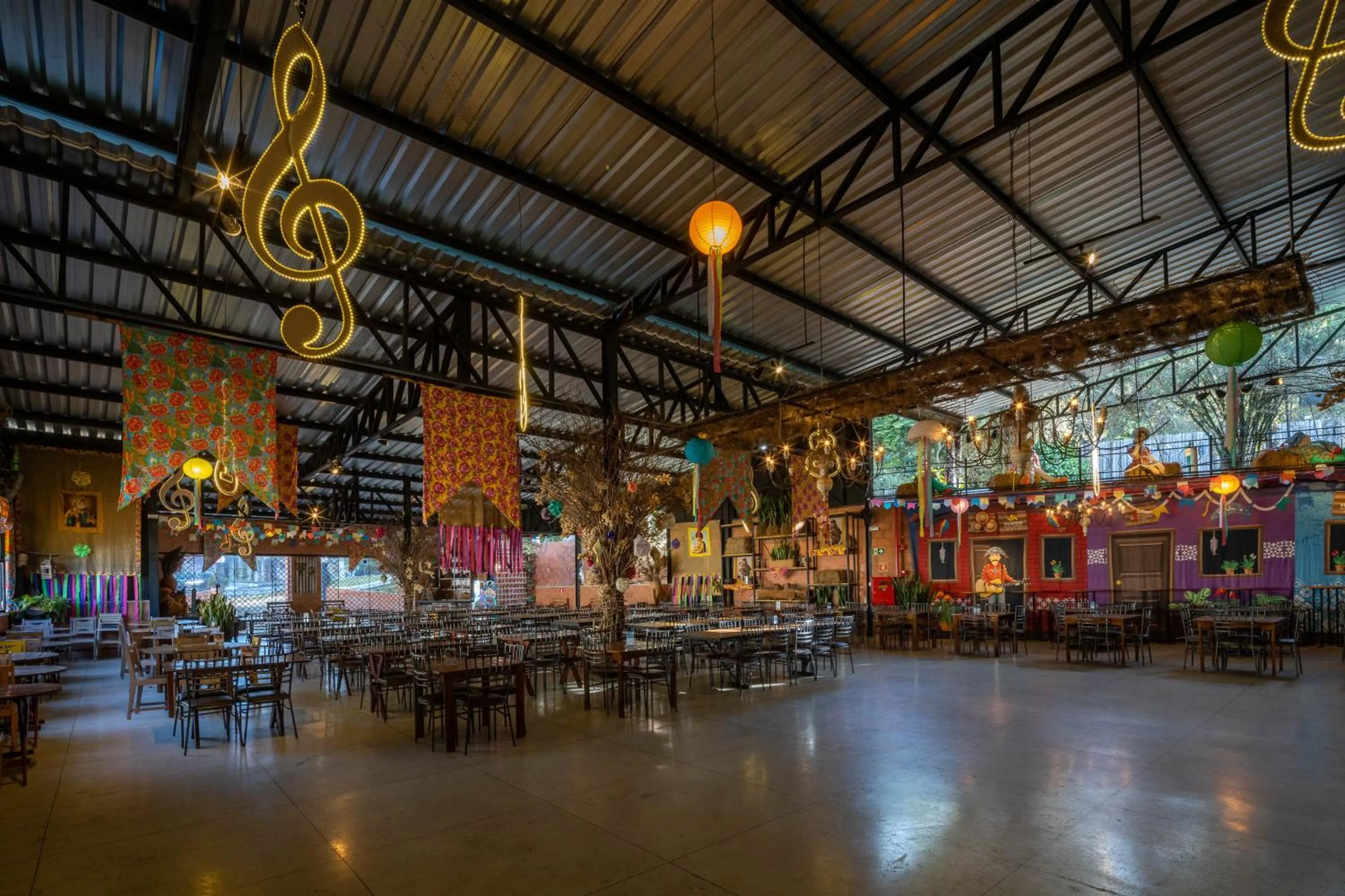 Restaurant/places to eat in Hotel Fazenda Vilarejo All Inclusive