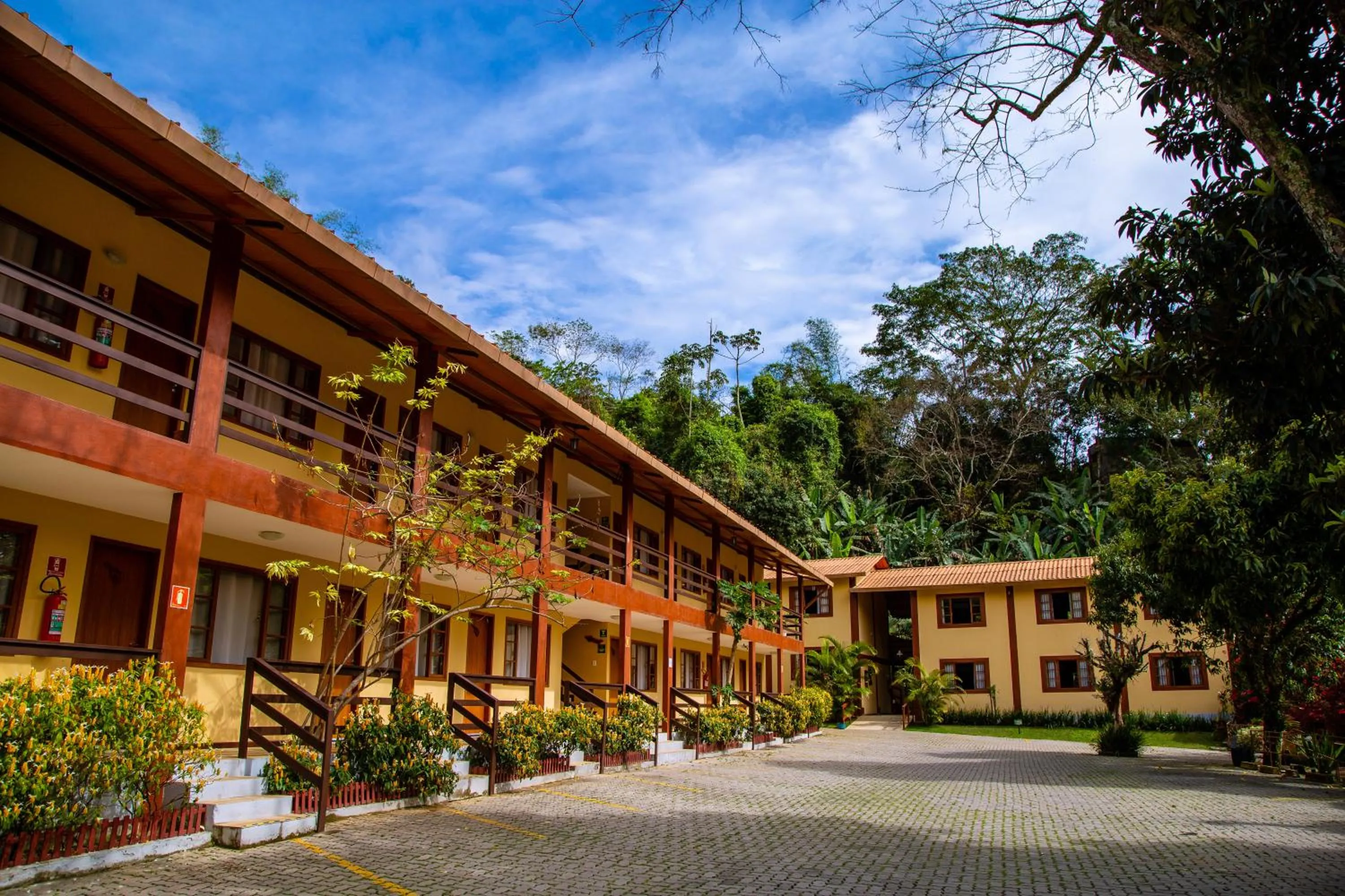 Property building in Hotel Fazenda Vilarejo All Inclusive