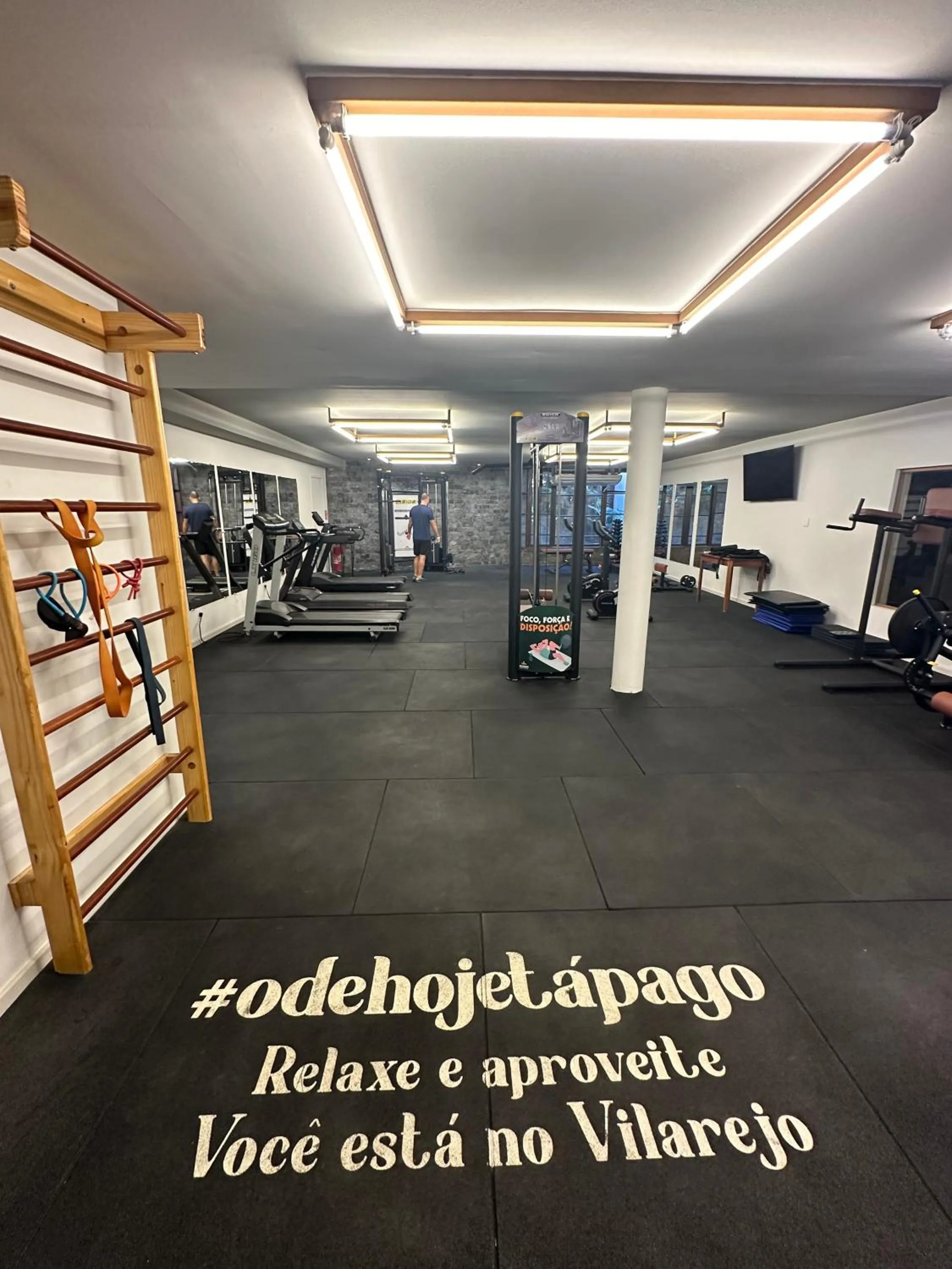 Fitness centre/facilities in Hotel Fazenda Vilarejo All Inclusive