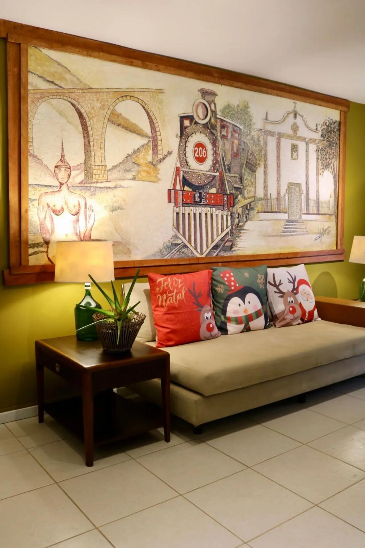 Living room in Hotel Fazenda Vilarejo All Inclusive