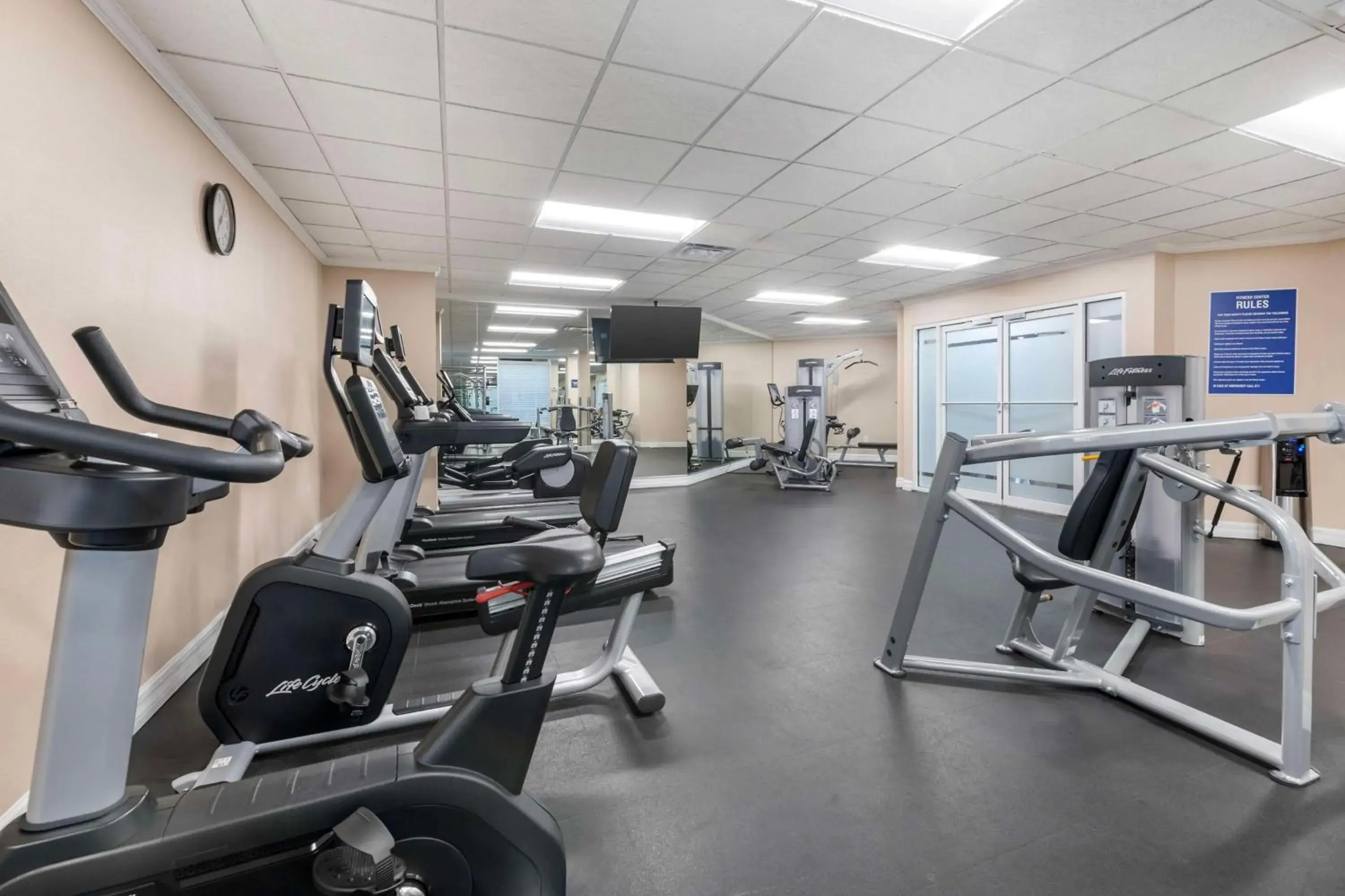 Fitness centre/facilities in Hilton Vacation Club Cypress Pointe Orlando Fitness centre/facilities in Hilton Vacation Club Cypress Pointe Orlando