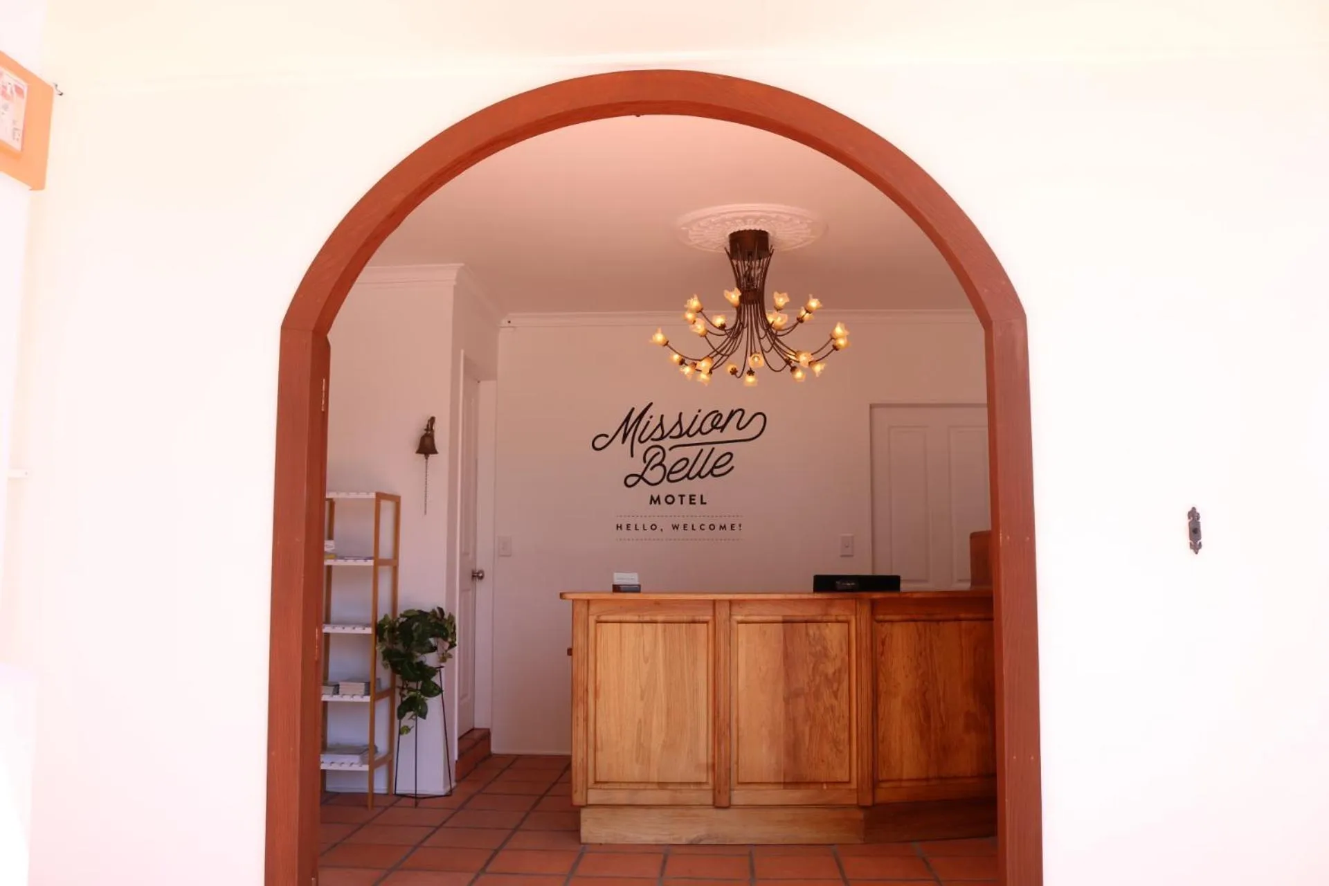 Lobby or reception in The Mission Belle Motel