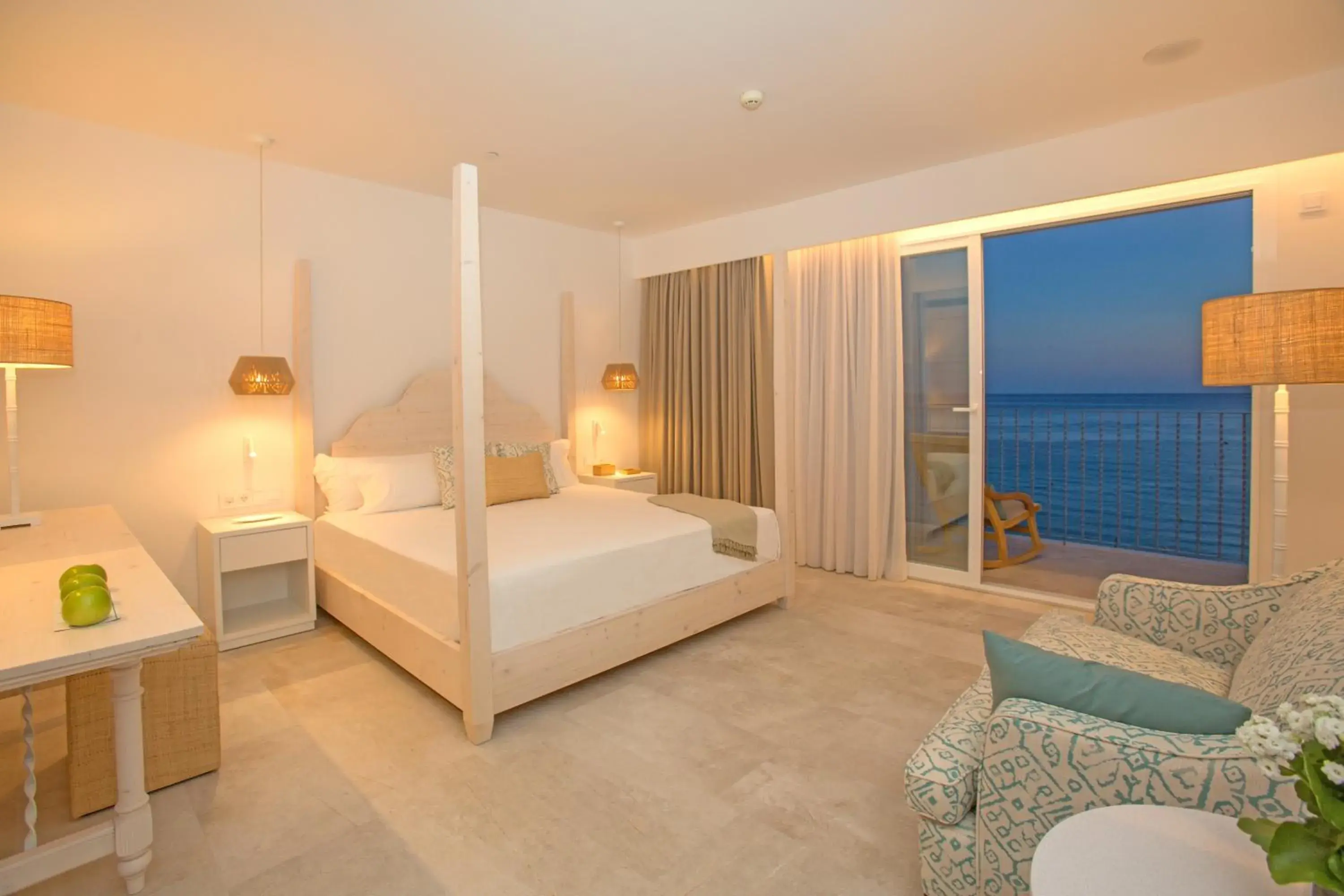 Bed in Myseahouse Flamingo - Adults Only 4* Sup Bed in Myseahouse Flamingo - Adults Only 4* Sup