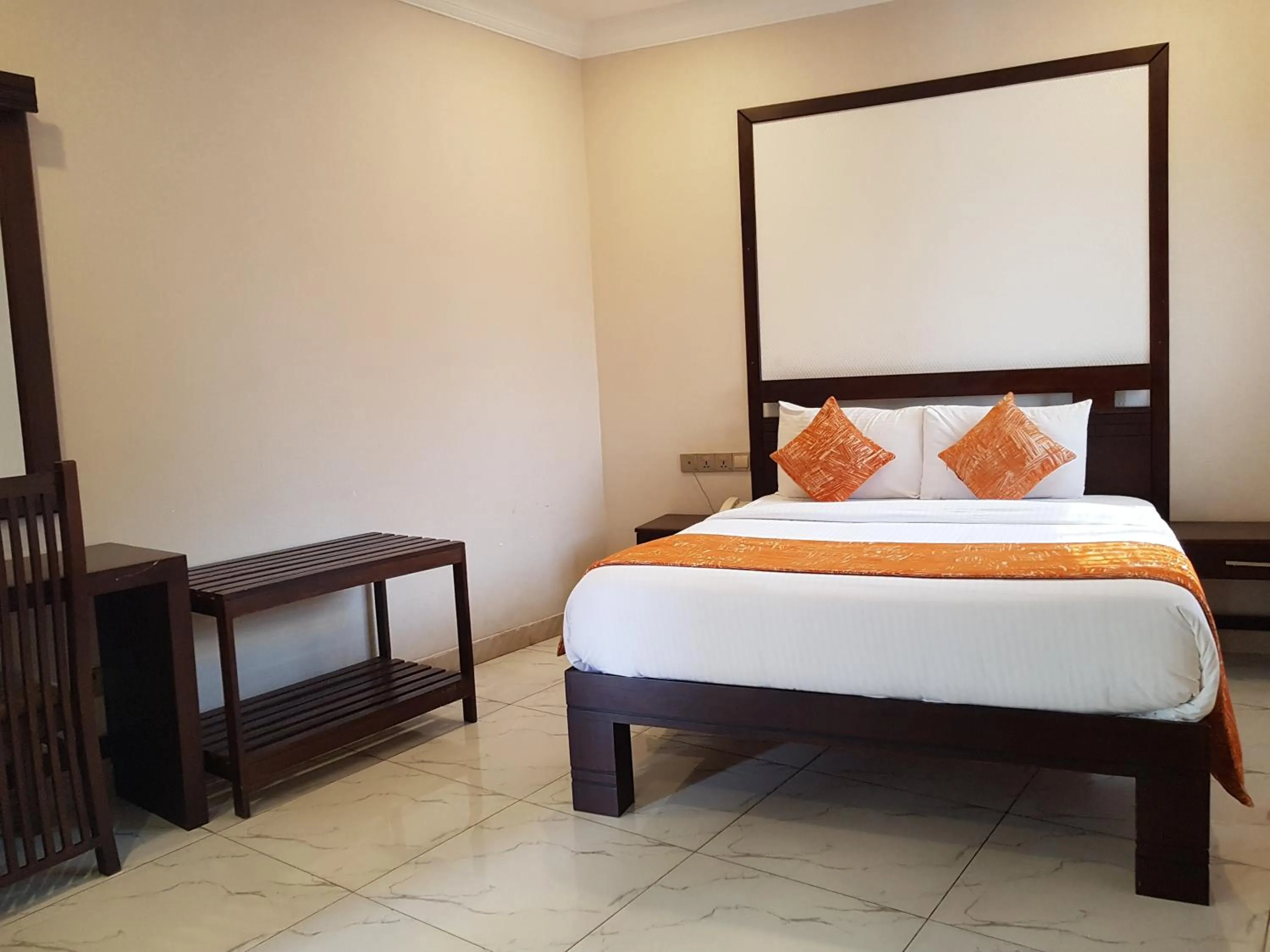 Bed in Galaxy City Hotel