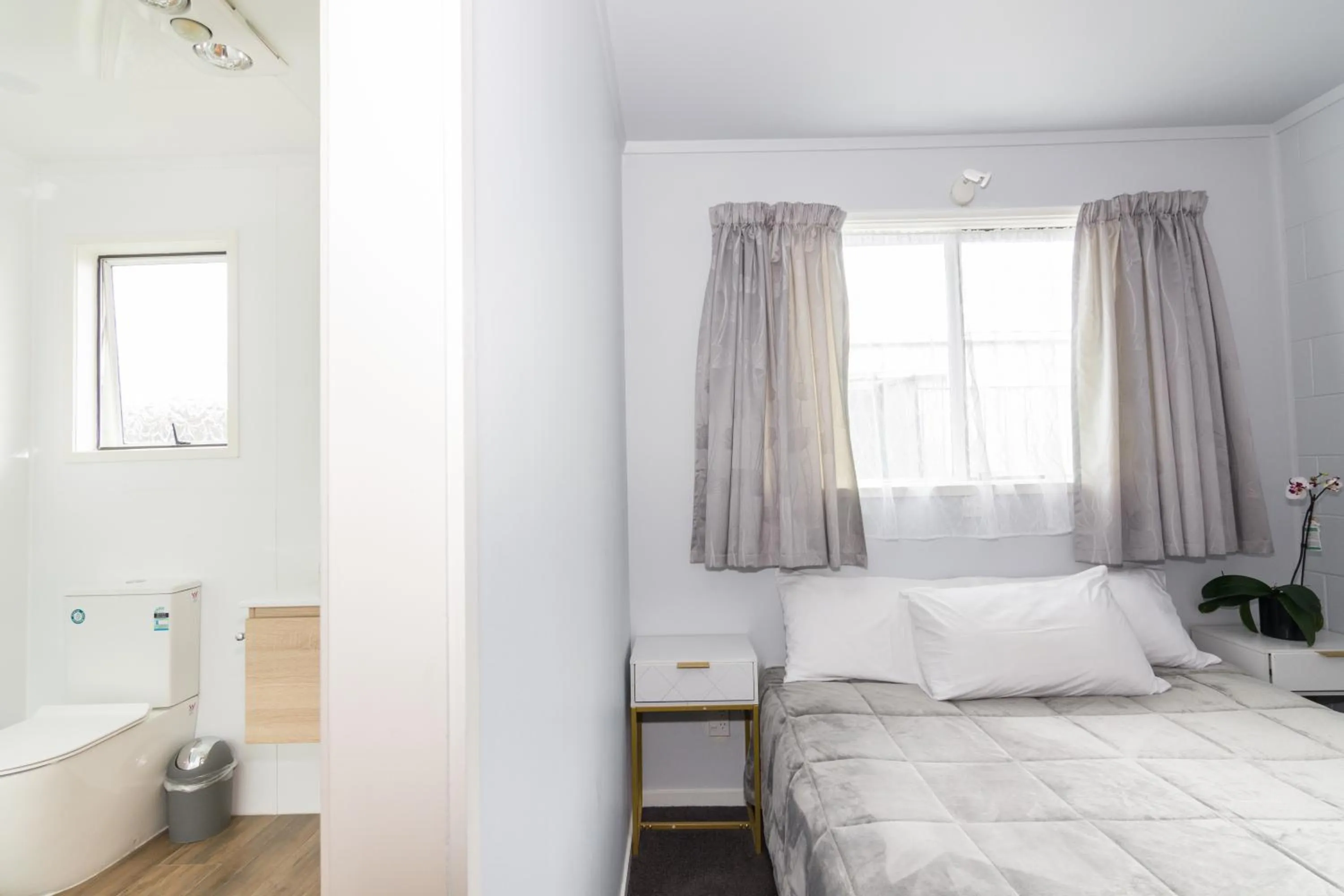 Bed in Kaitaia Motor Lodge