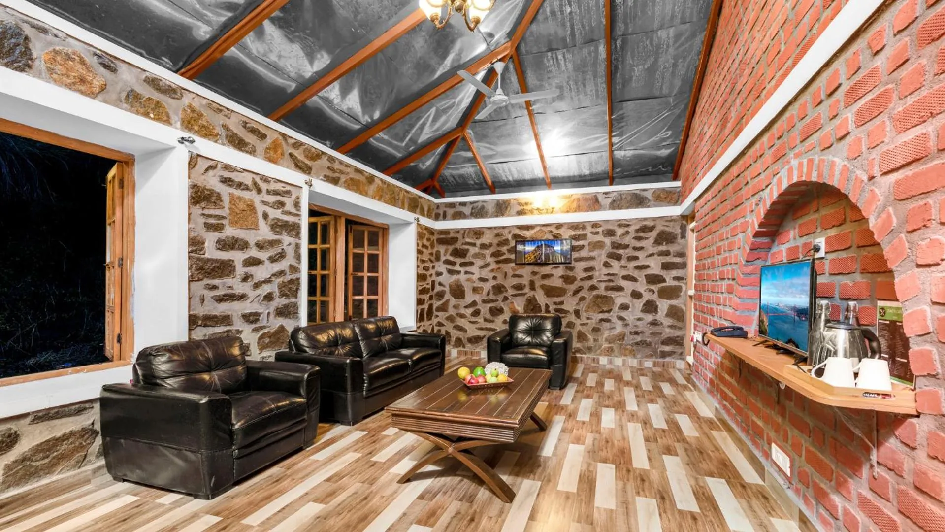 Living room in Zacs Valley Resort & Wellness Retreat Kodaikanal