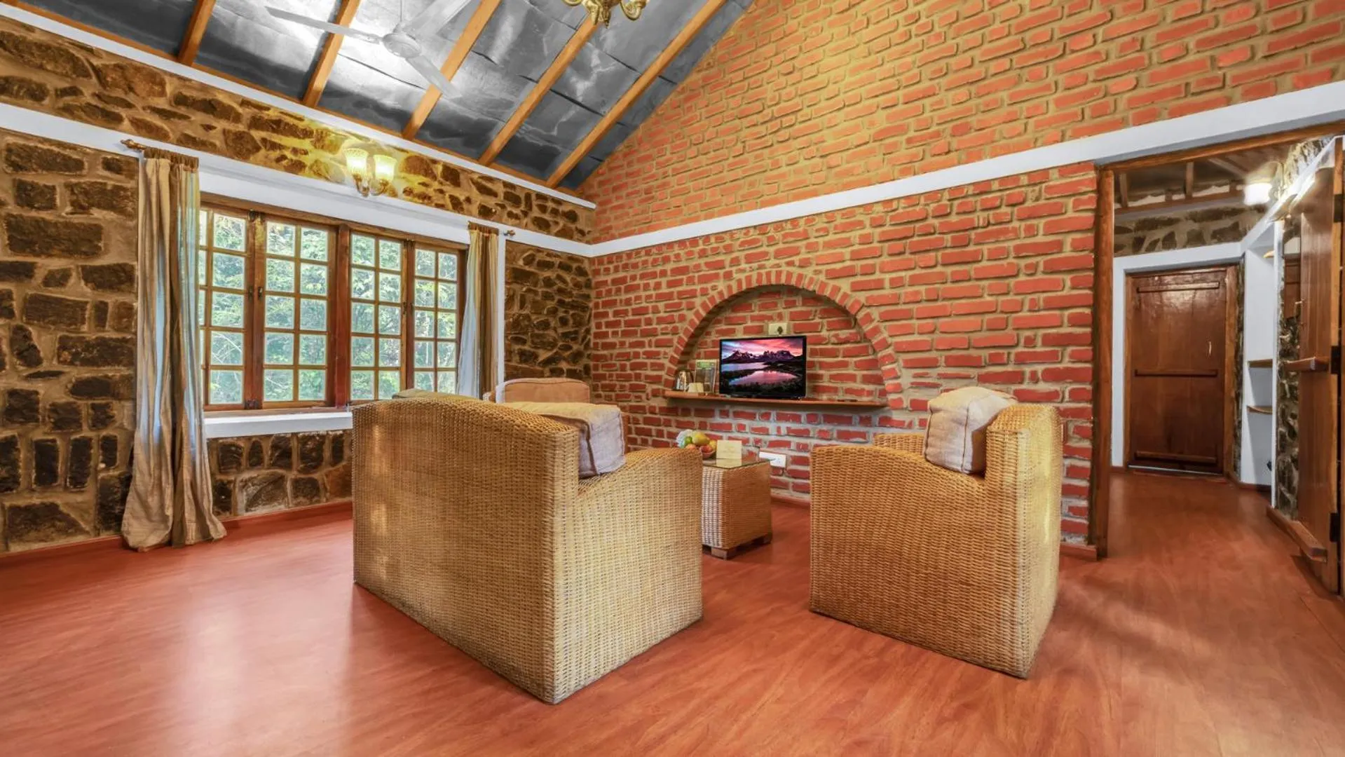 TV and multimedia in Zacs Valley Resort & Wellness Retreat Kodaikanal