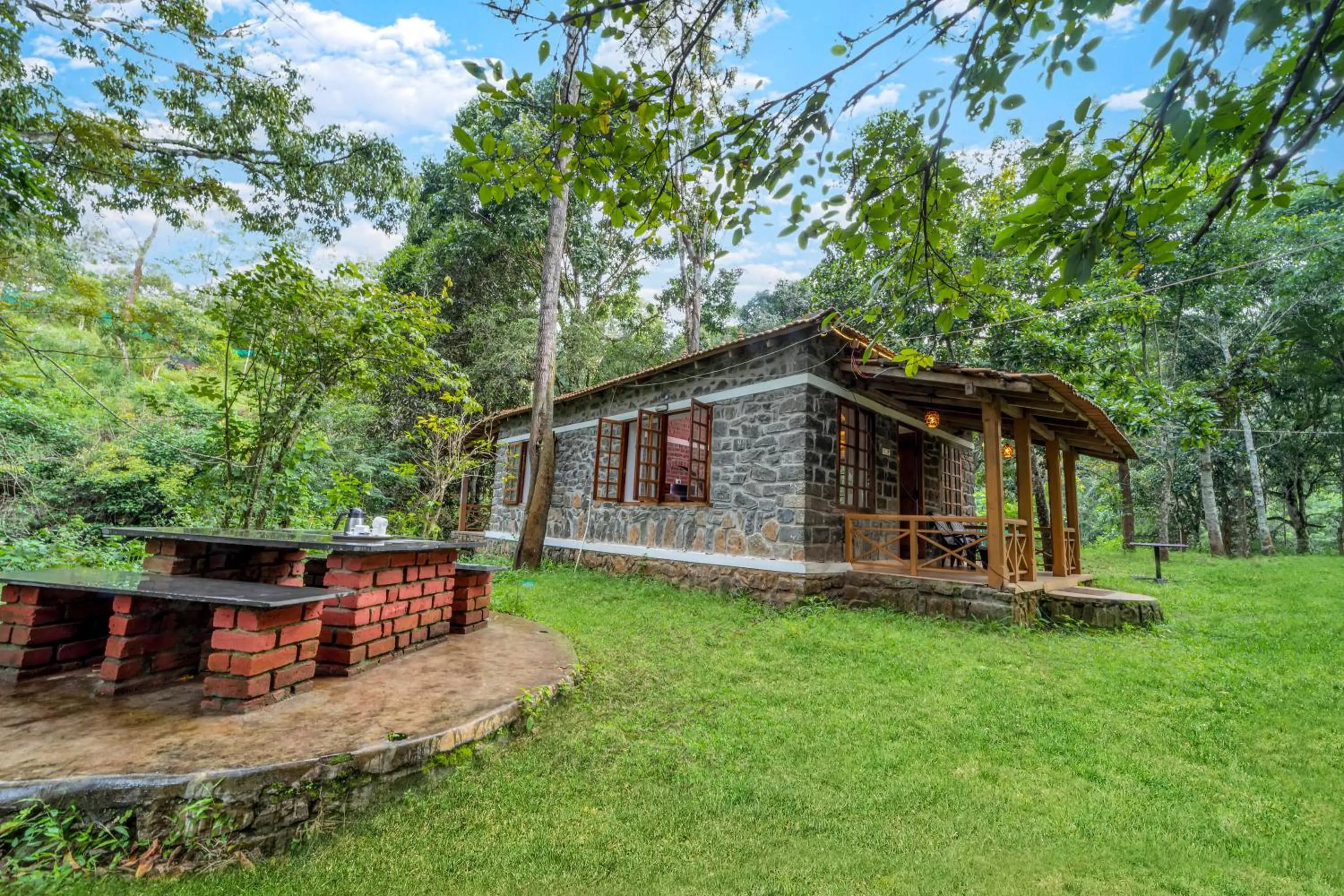 Garden view in Zacs Valley Resort & Wellness Retreat Kodaikanal