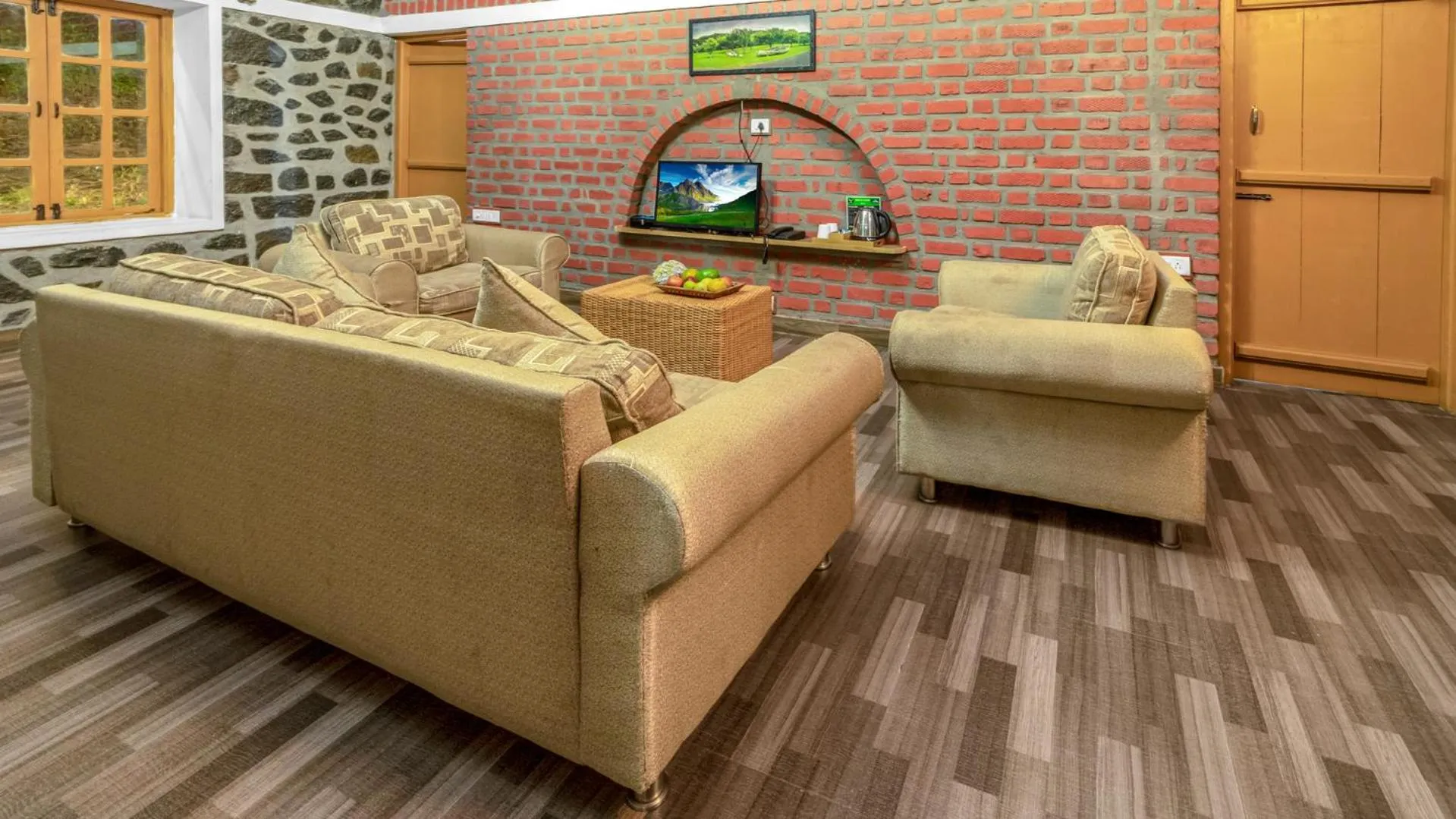 Living room in Zacs Valley Resort & Wellness Retreat Kodaikanal