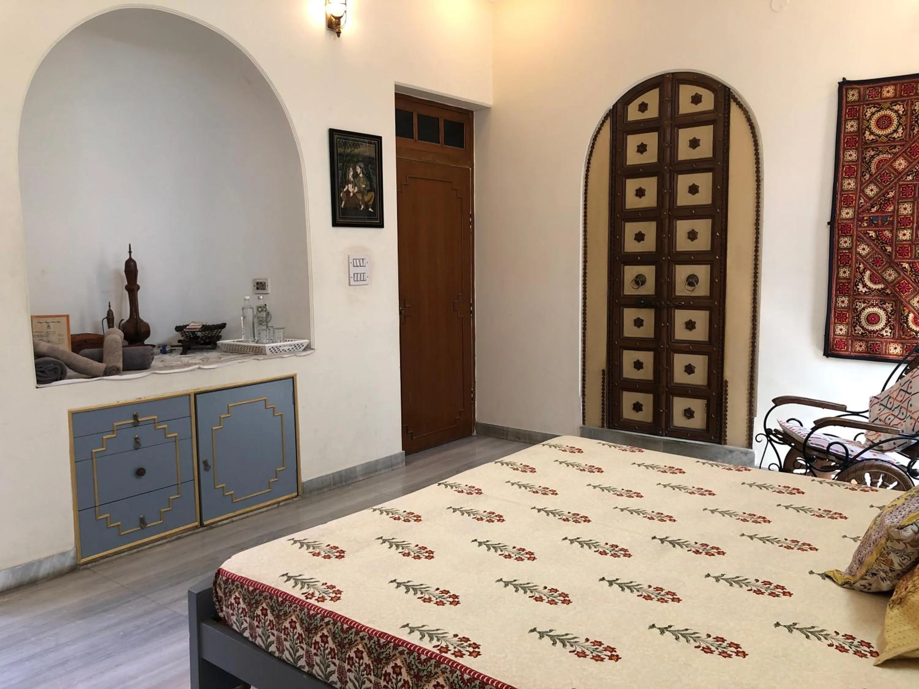Double Room with Terrace in Kalpana Yoga Homestay