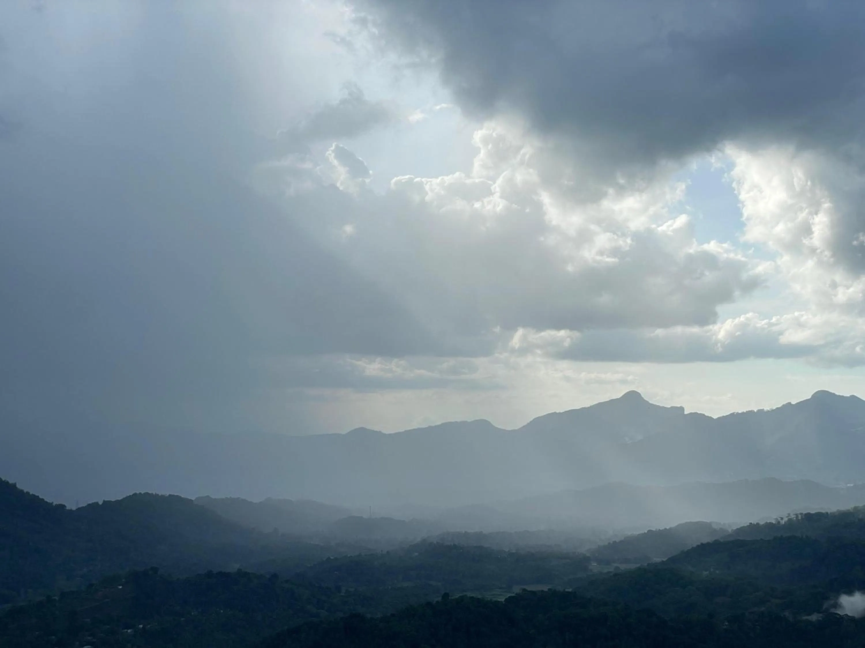 Mountain view in Green View Holiday Resort