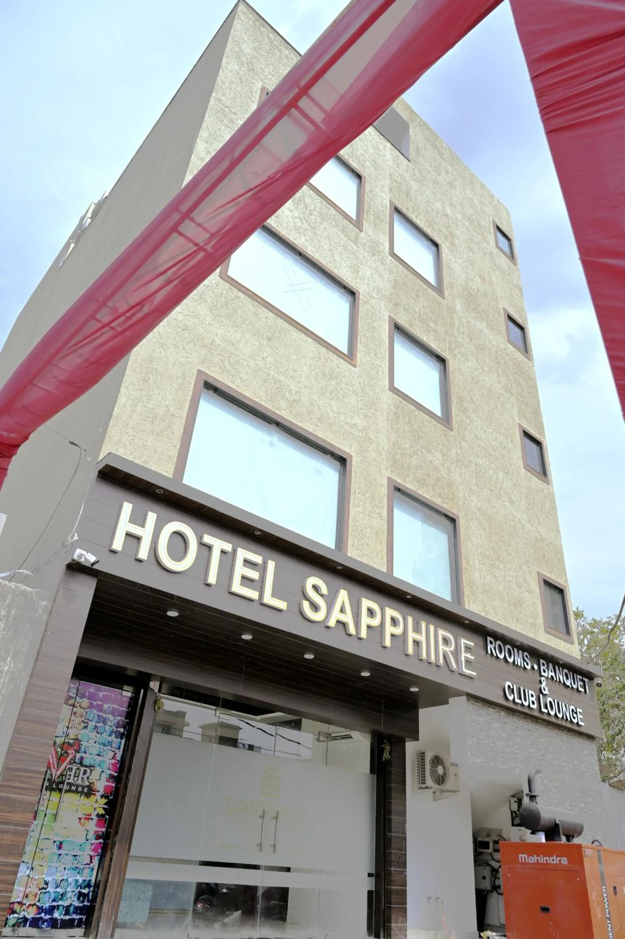 Property building in Hotel sapphire