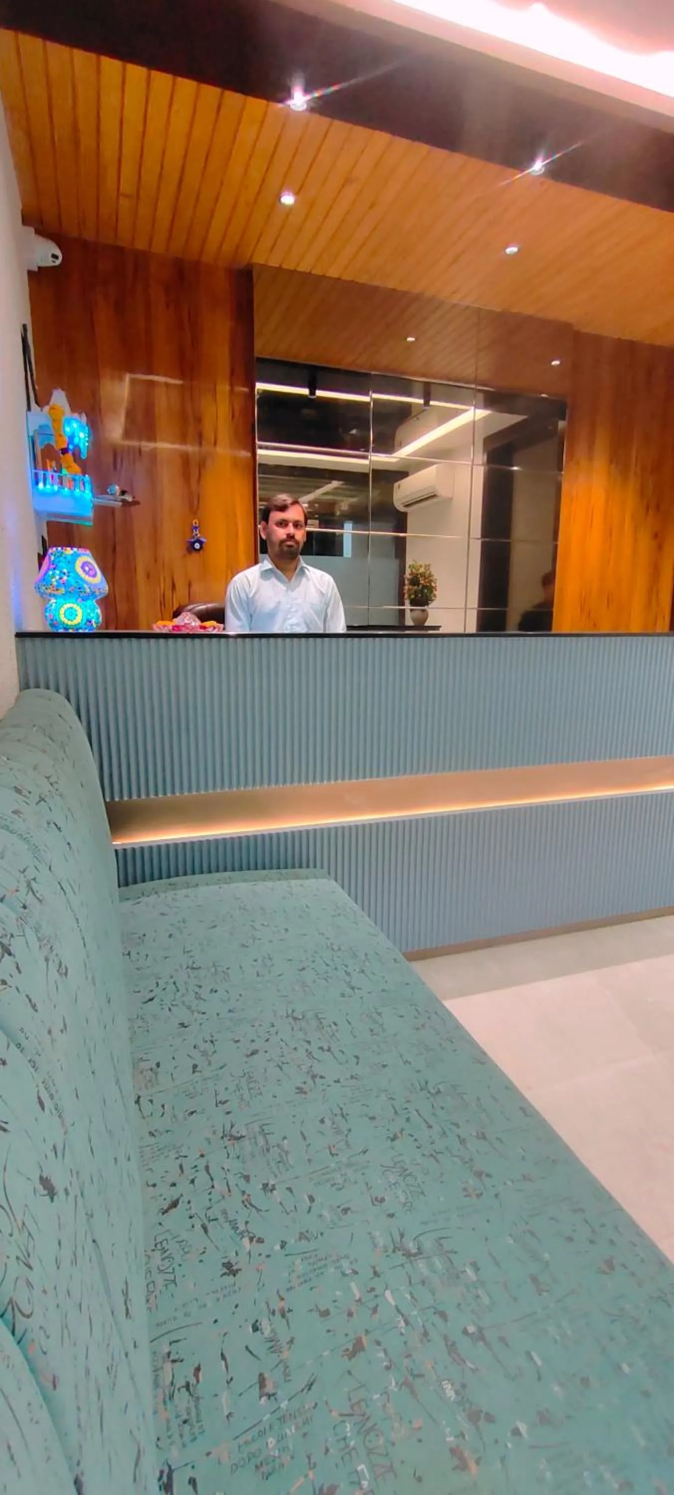 Lobby or reception in Hotel sapphire