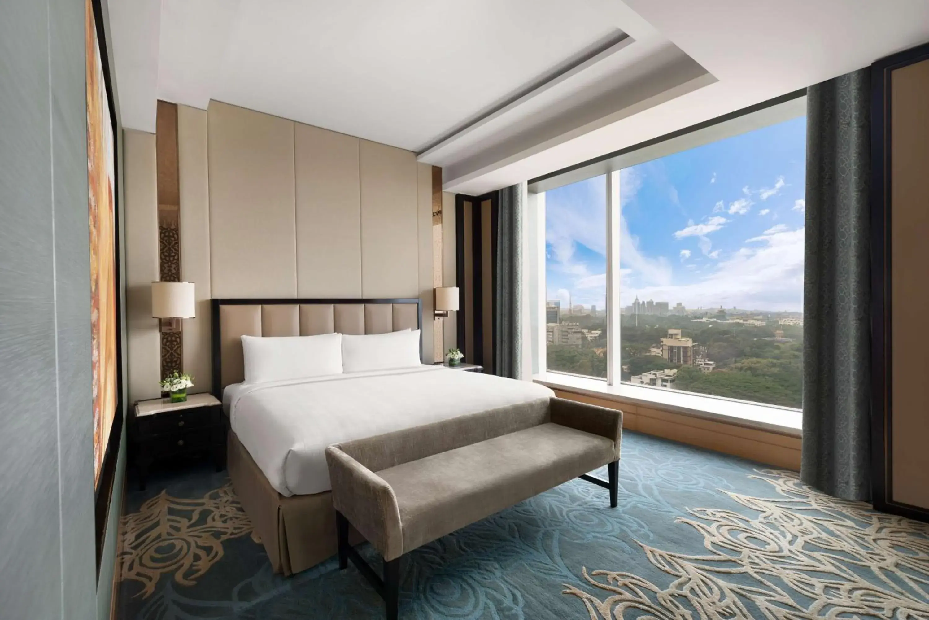 Bedroom, Bed in Shangri-La Bengaluru Bedroom, Bed in Shangri-La Bengaluru