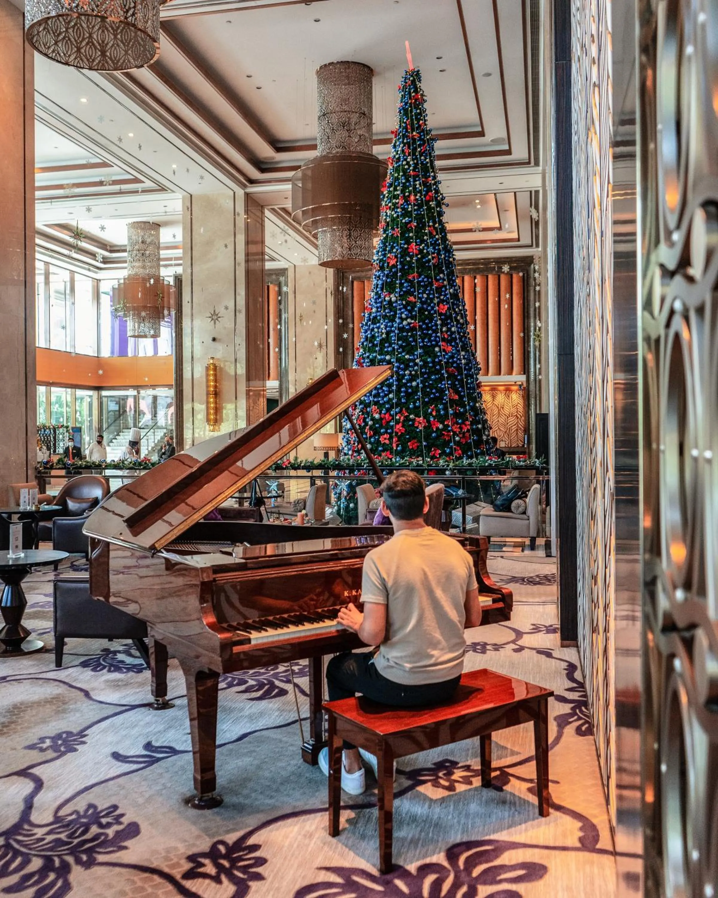 Lobby or reception in Shangri-La Bengaluru