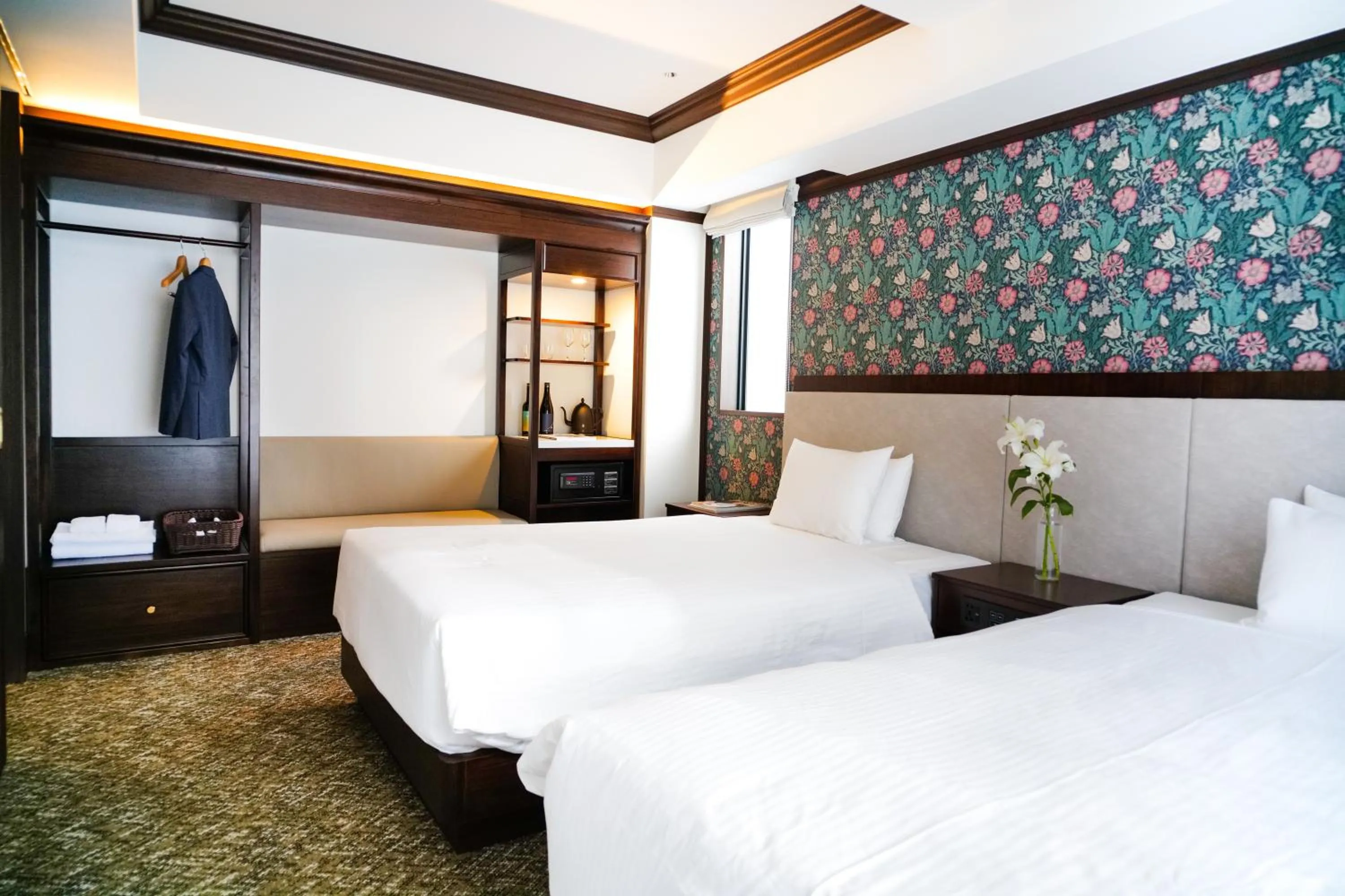 Bed in KIORI Exec Muromachi