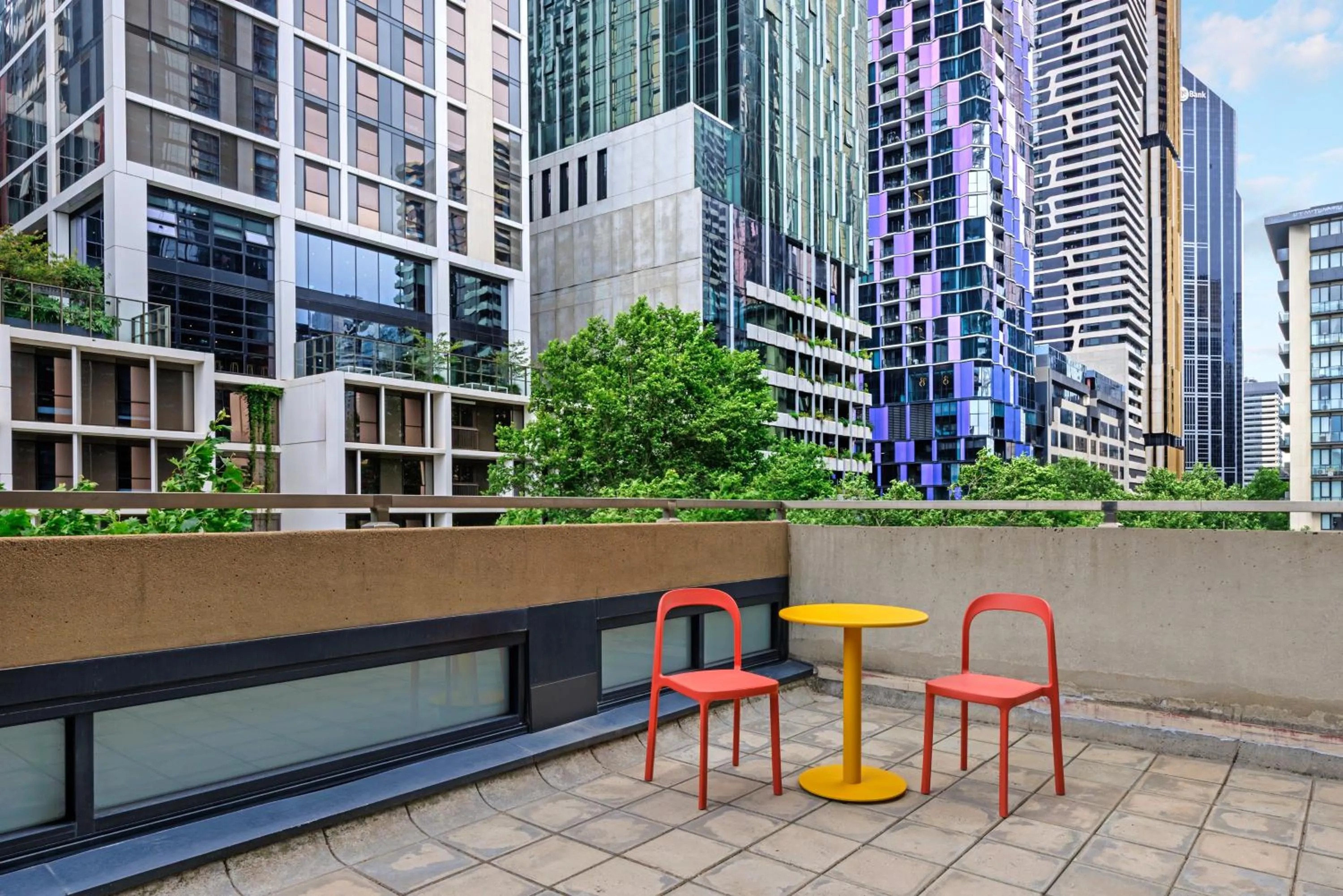 Balcony/Terrace in lyf on Elizabeth Melbourne
