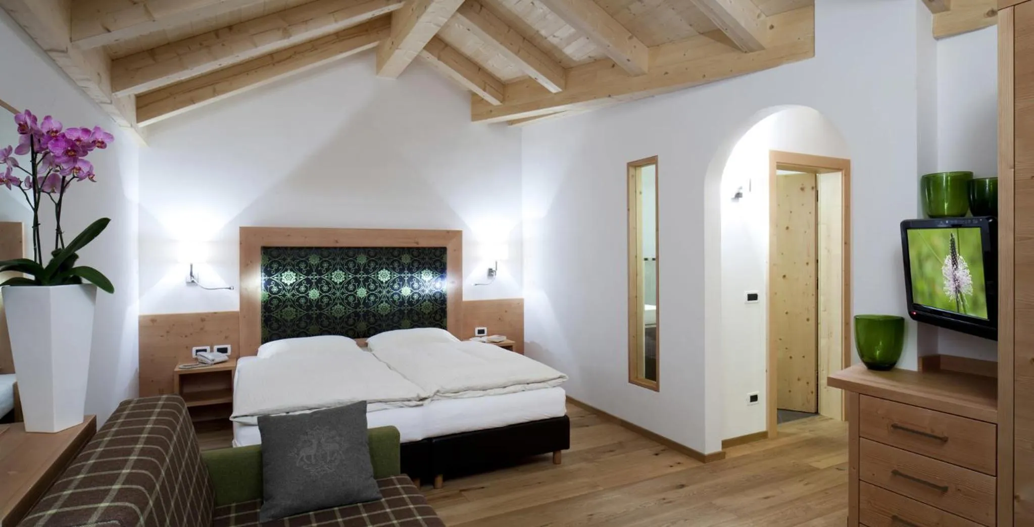 Bed in Hotel Christian