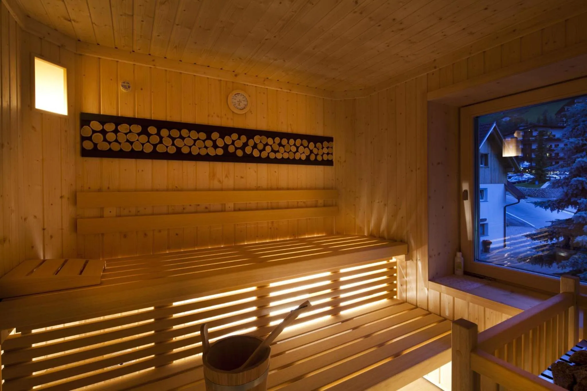 Sauna in Hotel Christian
