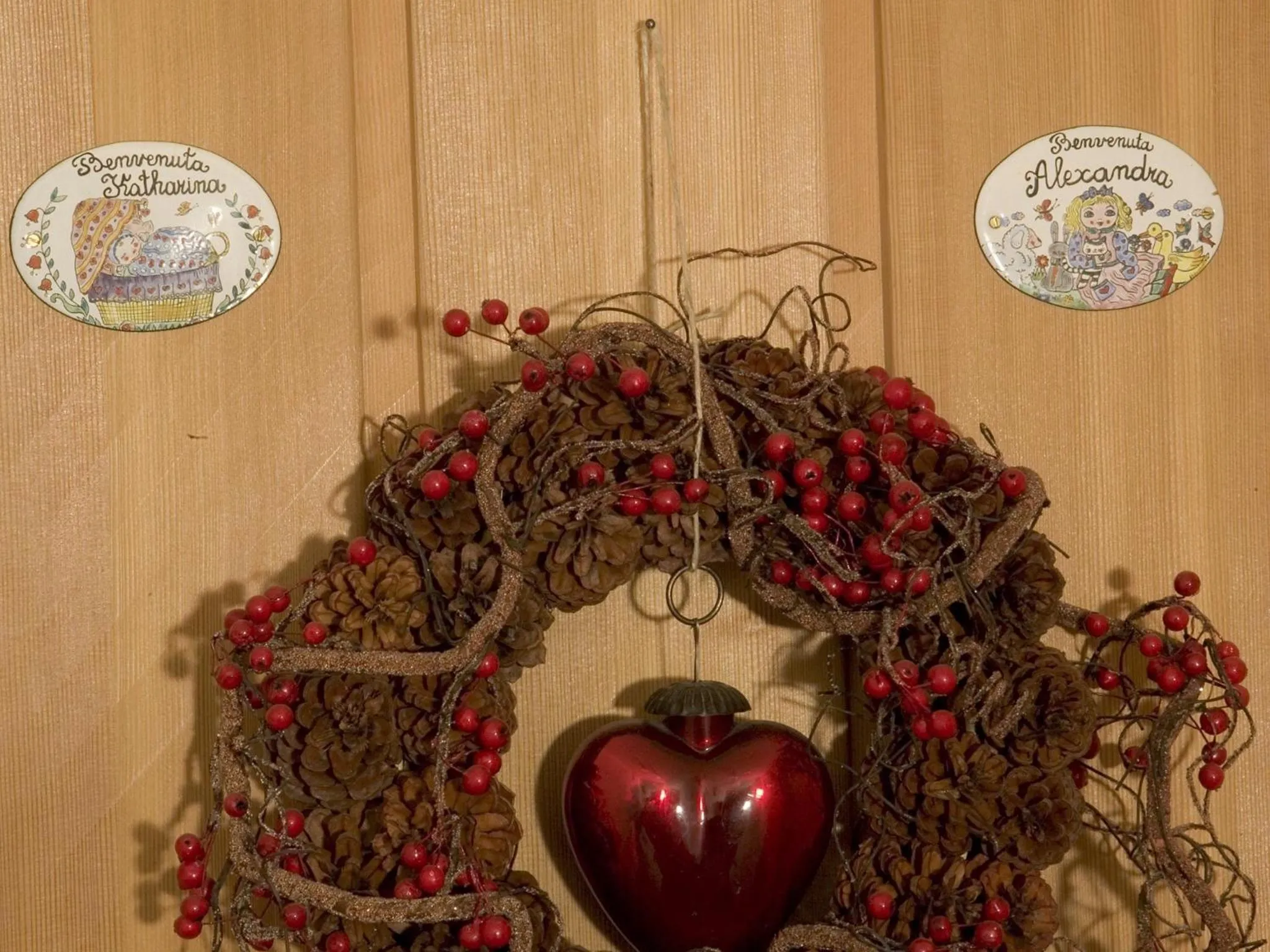 Decorative detail in Hotel Christian