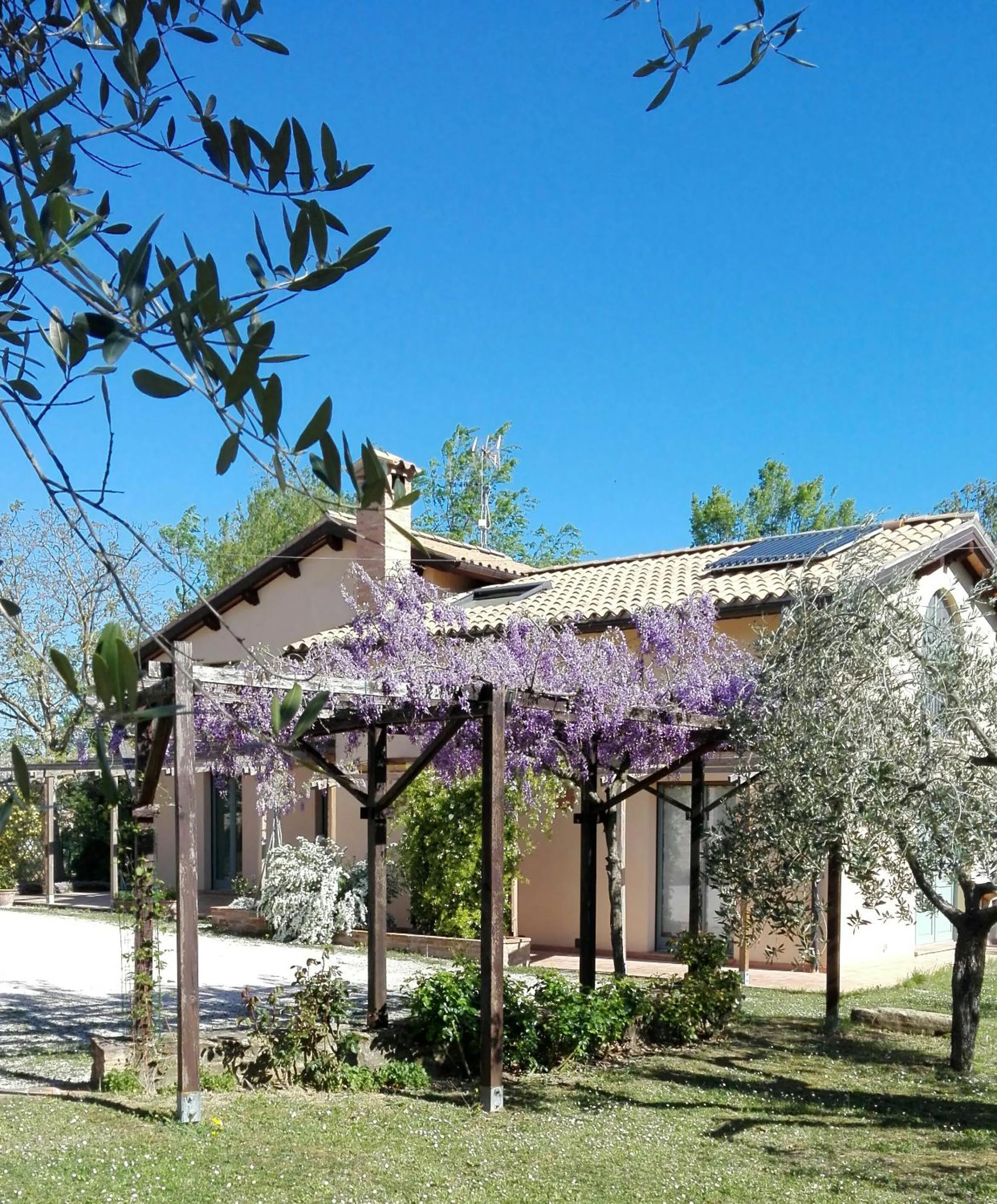 Facade/entrance in B&B Antegiano