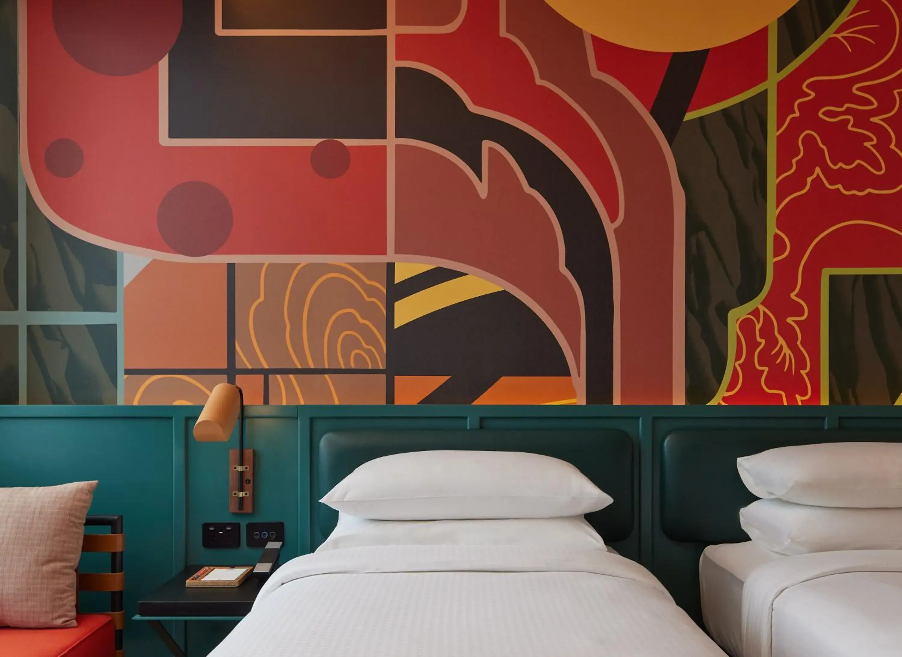 Twin Room in Caption By Hyatt Central Sydney Twin Room in Caption By Hyatt Central Sydney