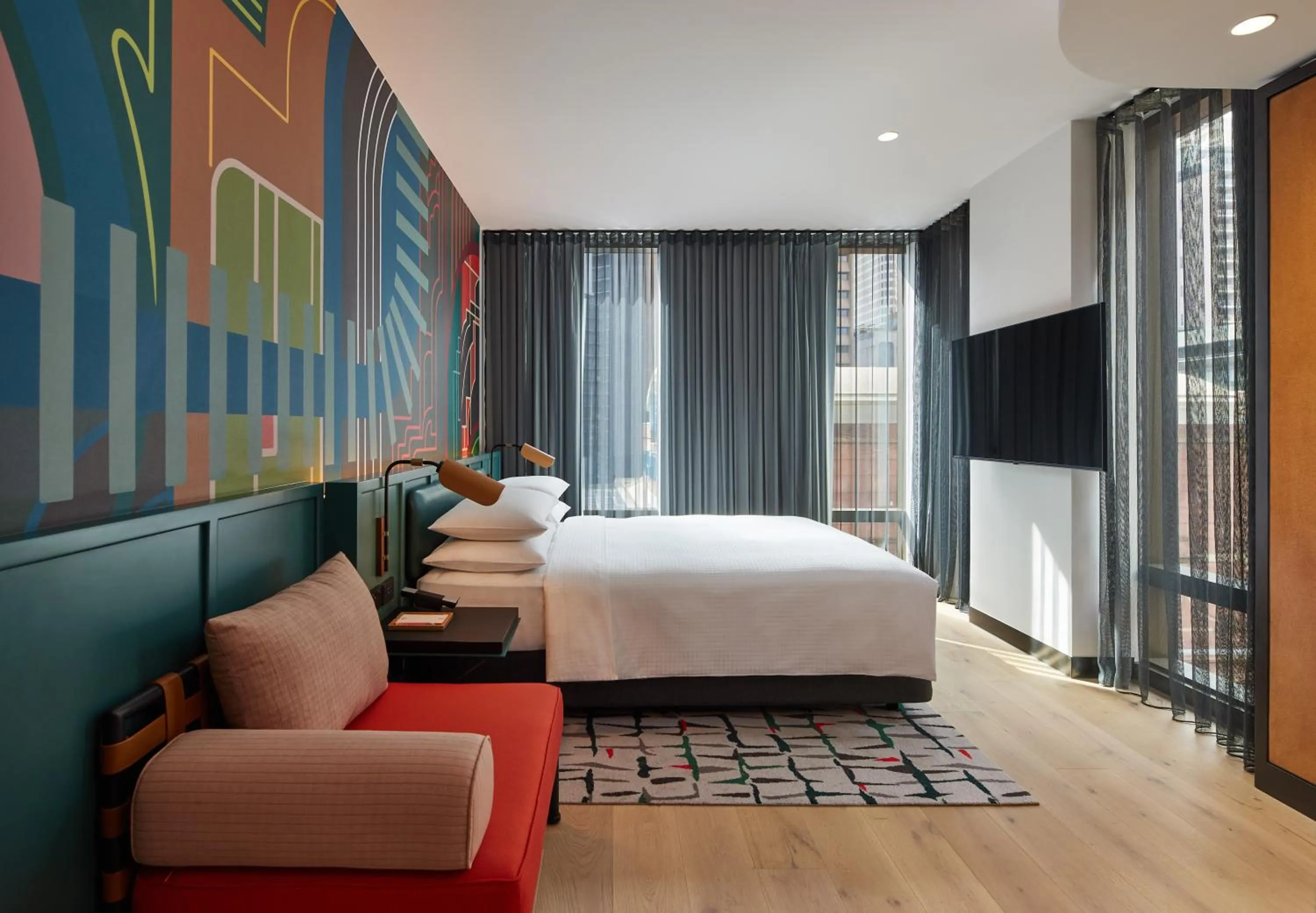 Bedroom, Bed in Caption By Hyatt Central Sydney