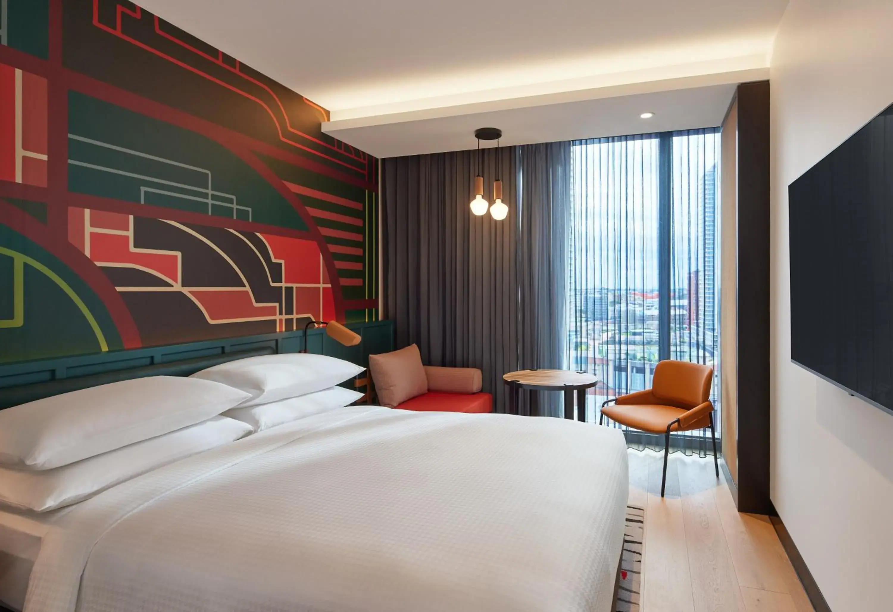 Queen Room with City View in Caption By Hyatt Central Sydney Queen Room with City View in Caption By Hyatt Central Sydney