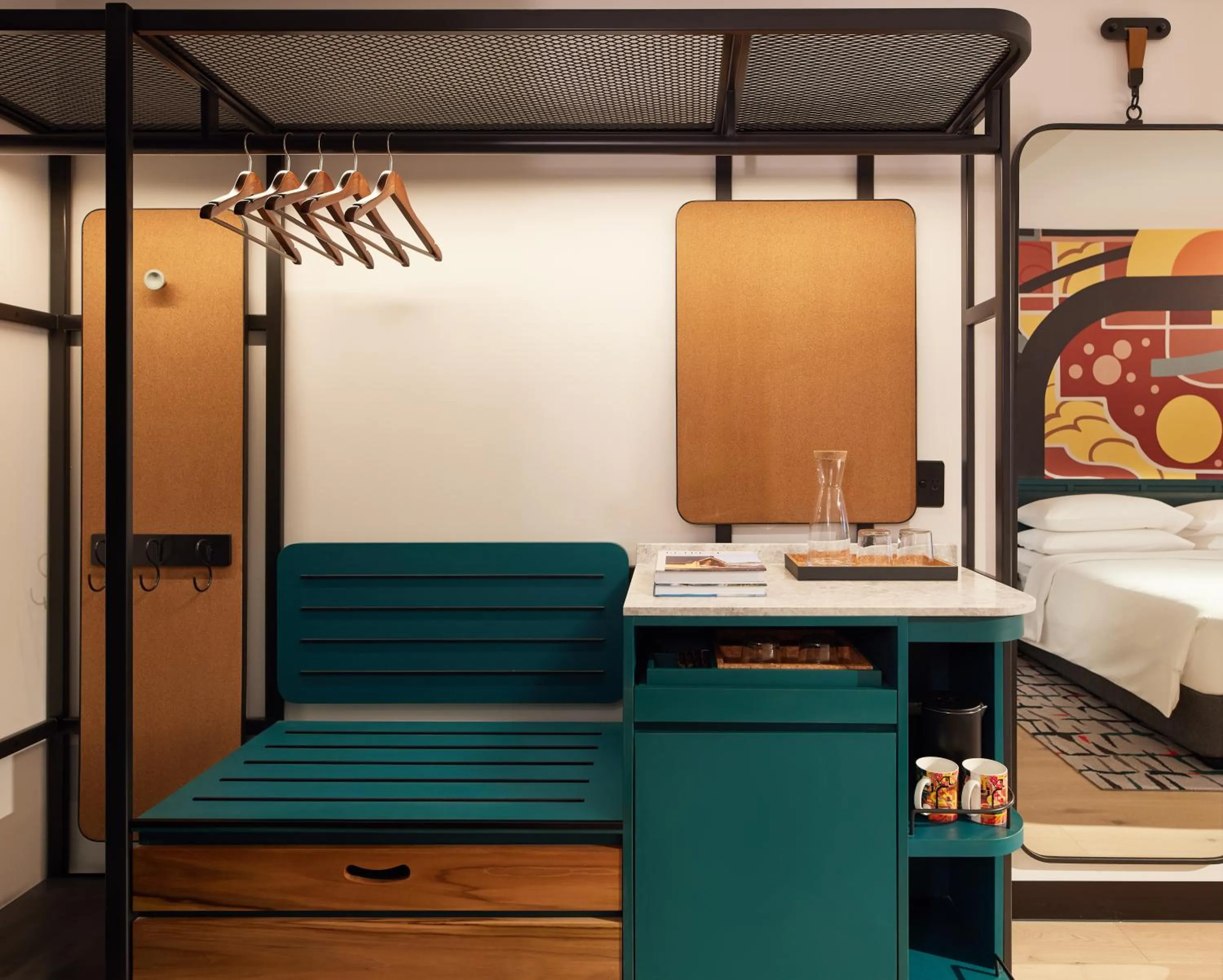 wardrobe in Caption By Hyatt Central Sydney