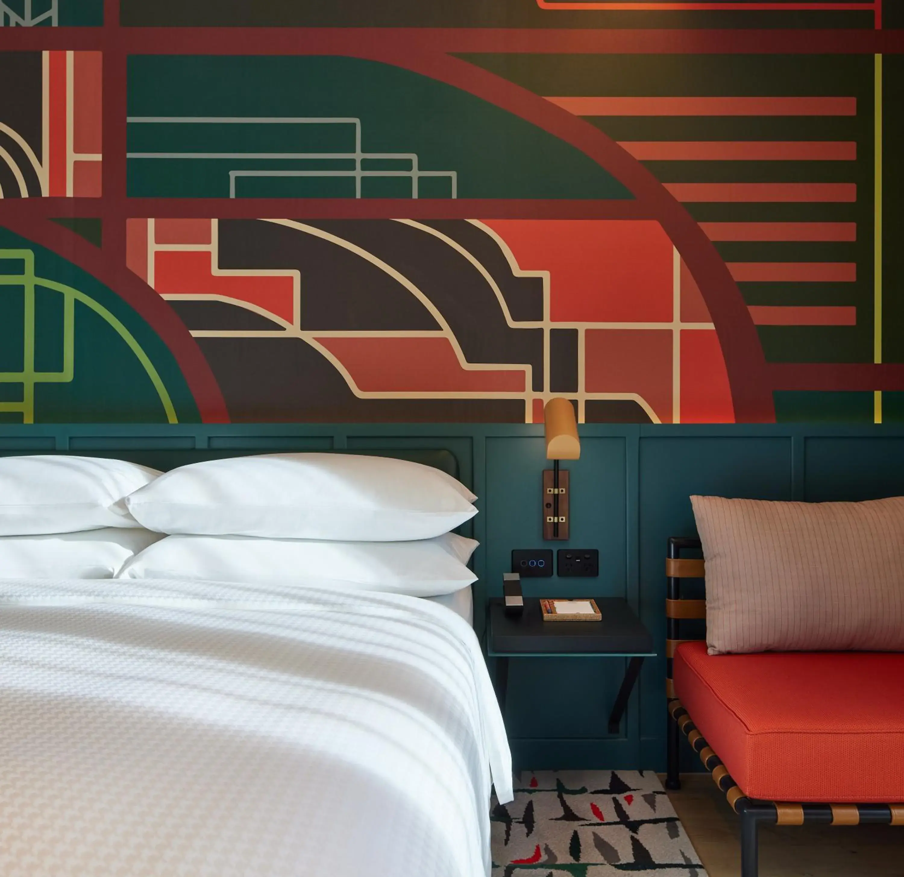 Queen Room in Caption By Hyatt Central Sydney Queen Room in Caption By Hyatt Central Sydney