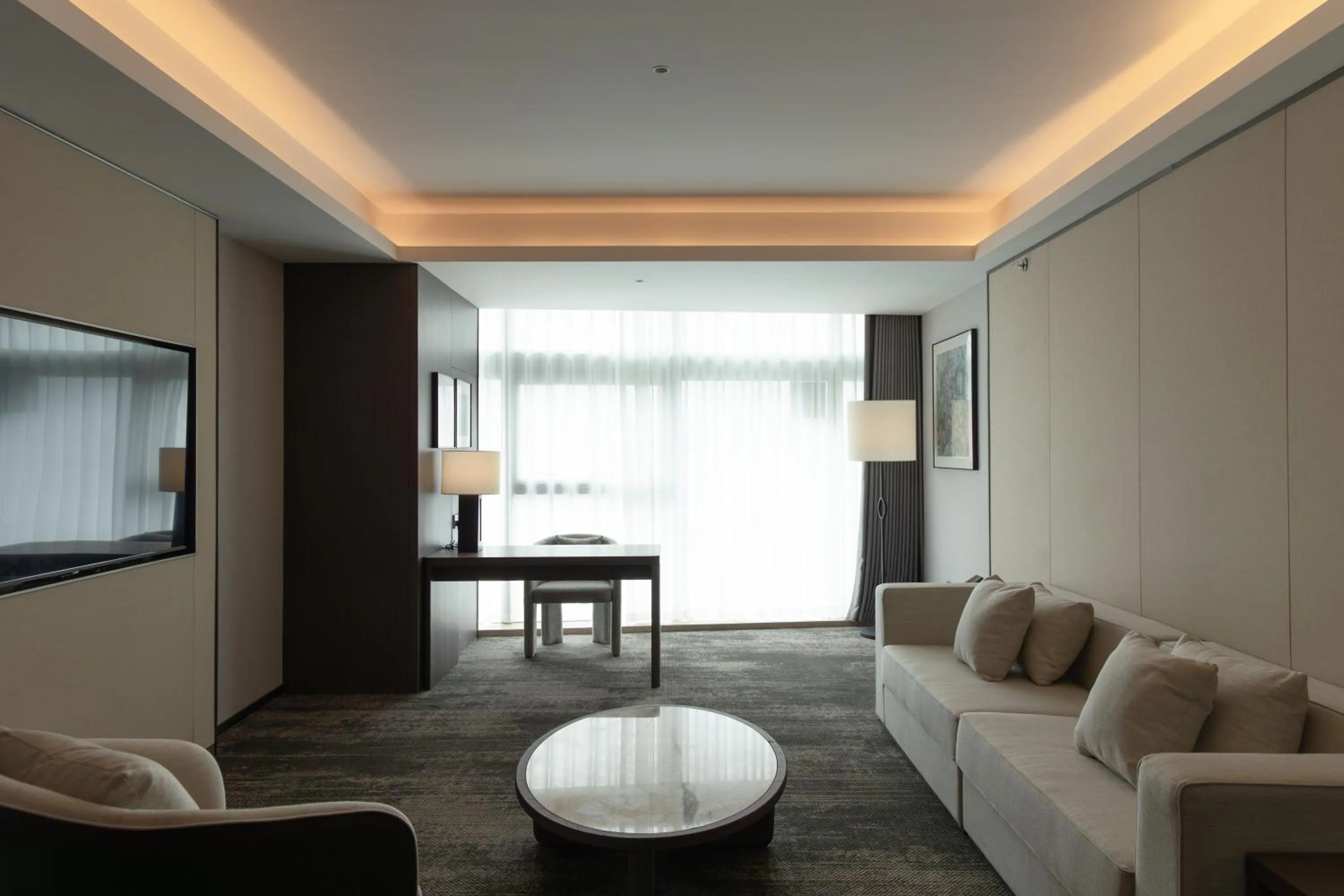 Living room in Howard Johnson Liquor Capital Hotel Luzhou