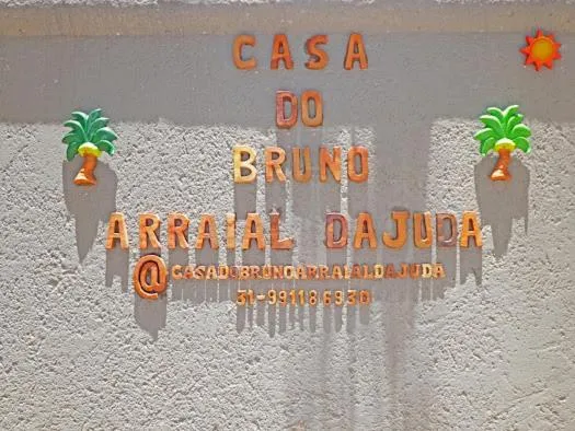 Day in Casa do Bruno Conforto e Tradição Familiar em Arraial d'Ajuda