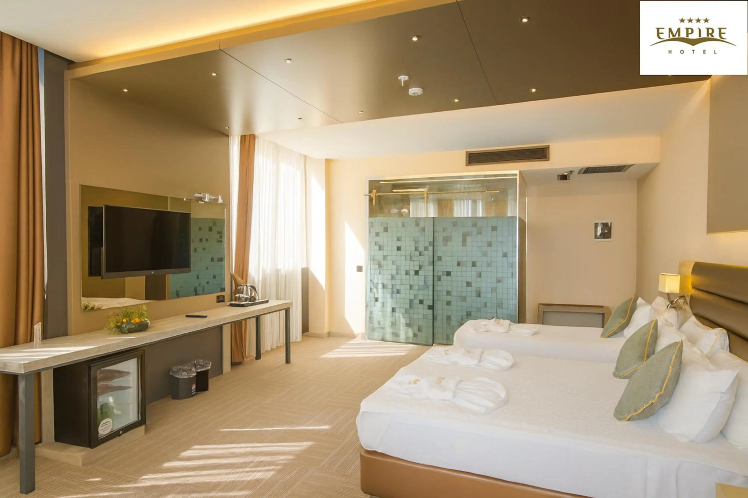 Bedroom, Bed in Empire Hotel İstanbul