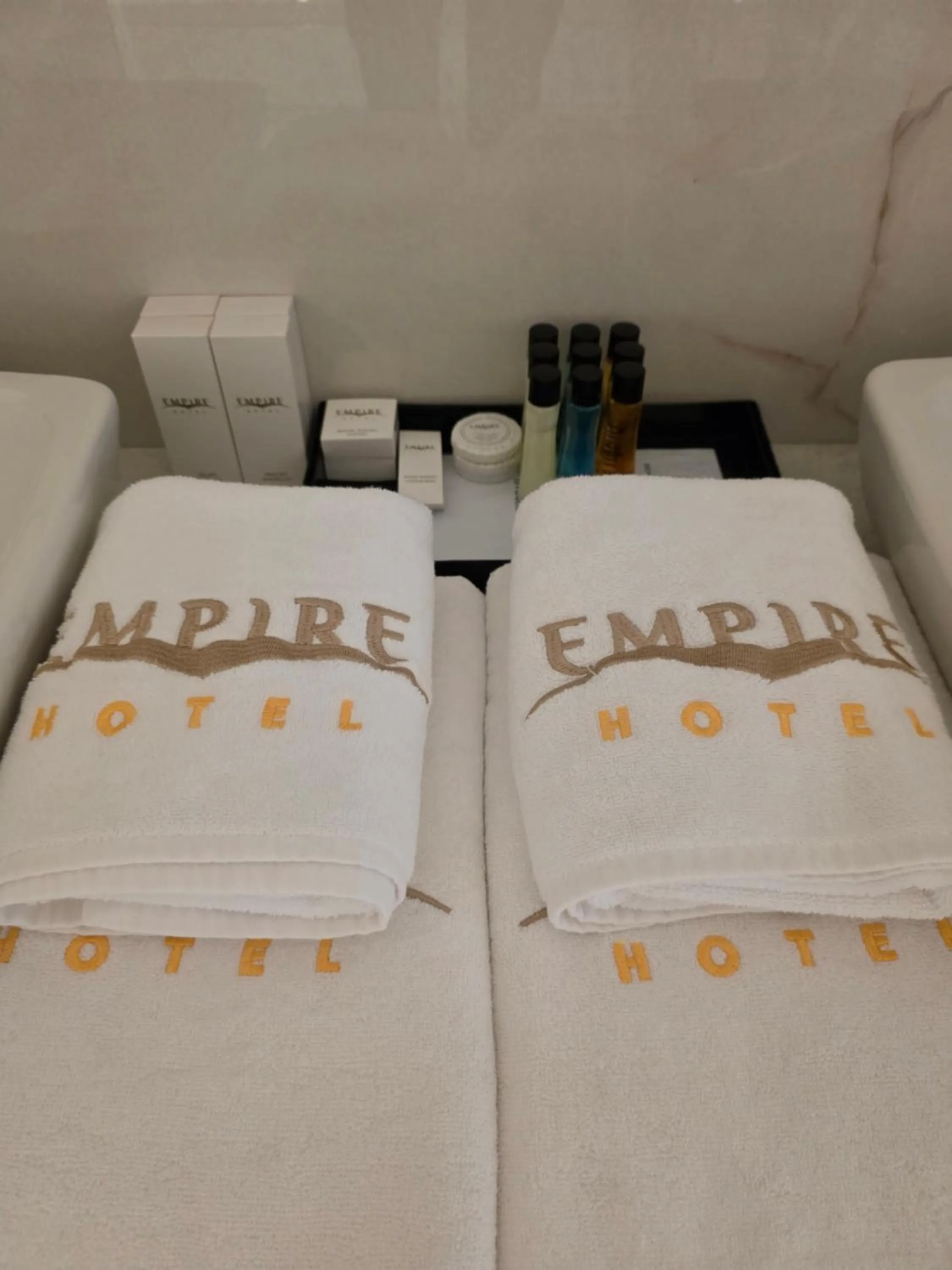 towels, Bed in Empire Hotel İstanbul