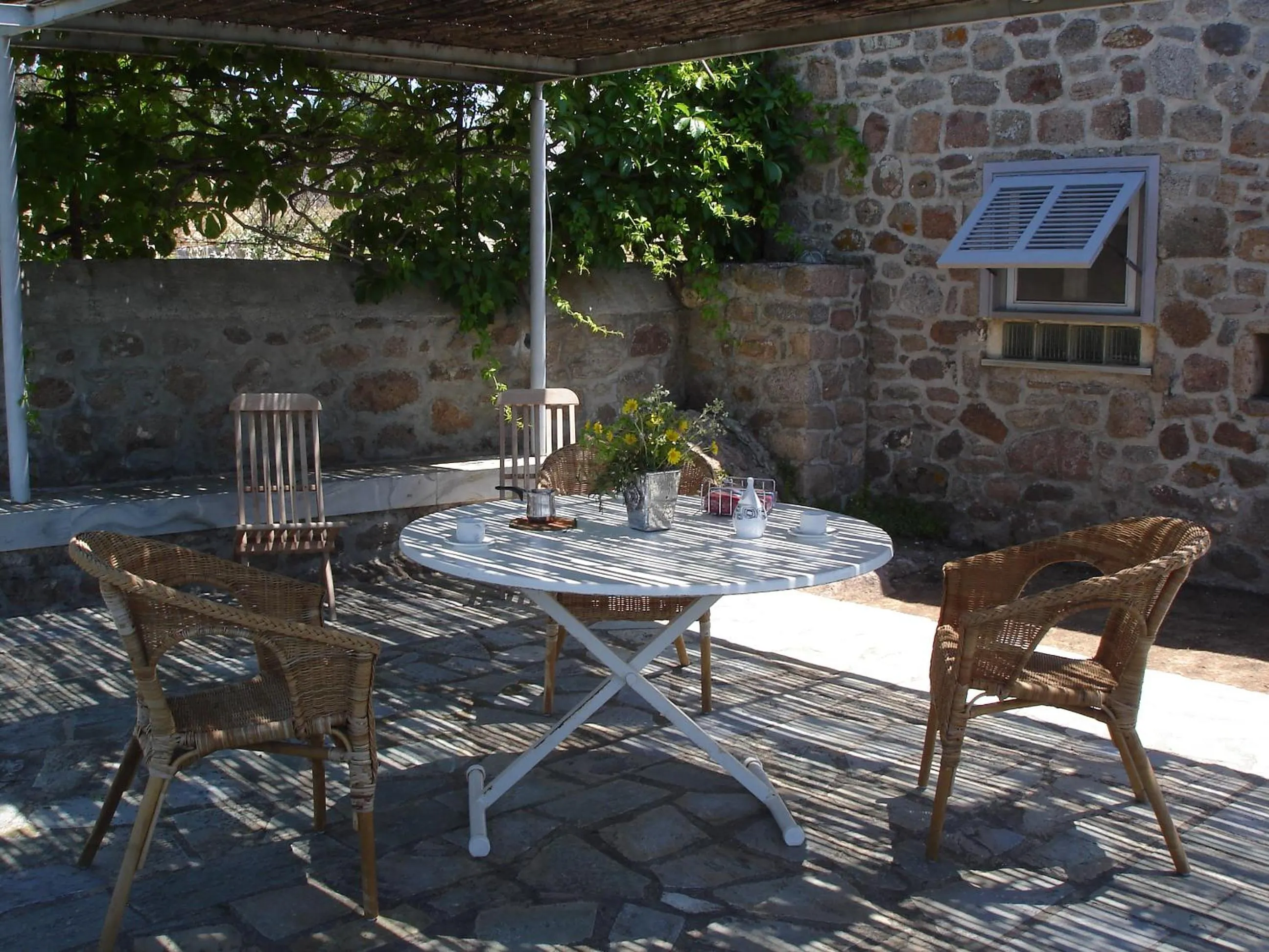 Balcony/Terrace in To Spitaki House
