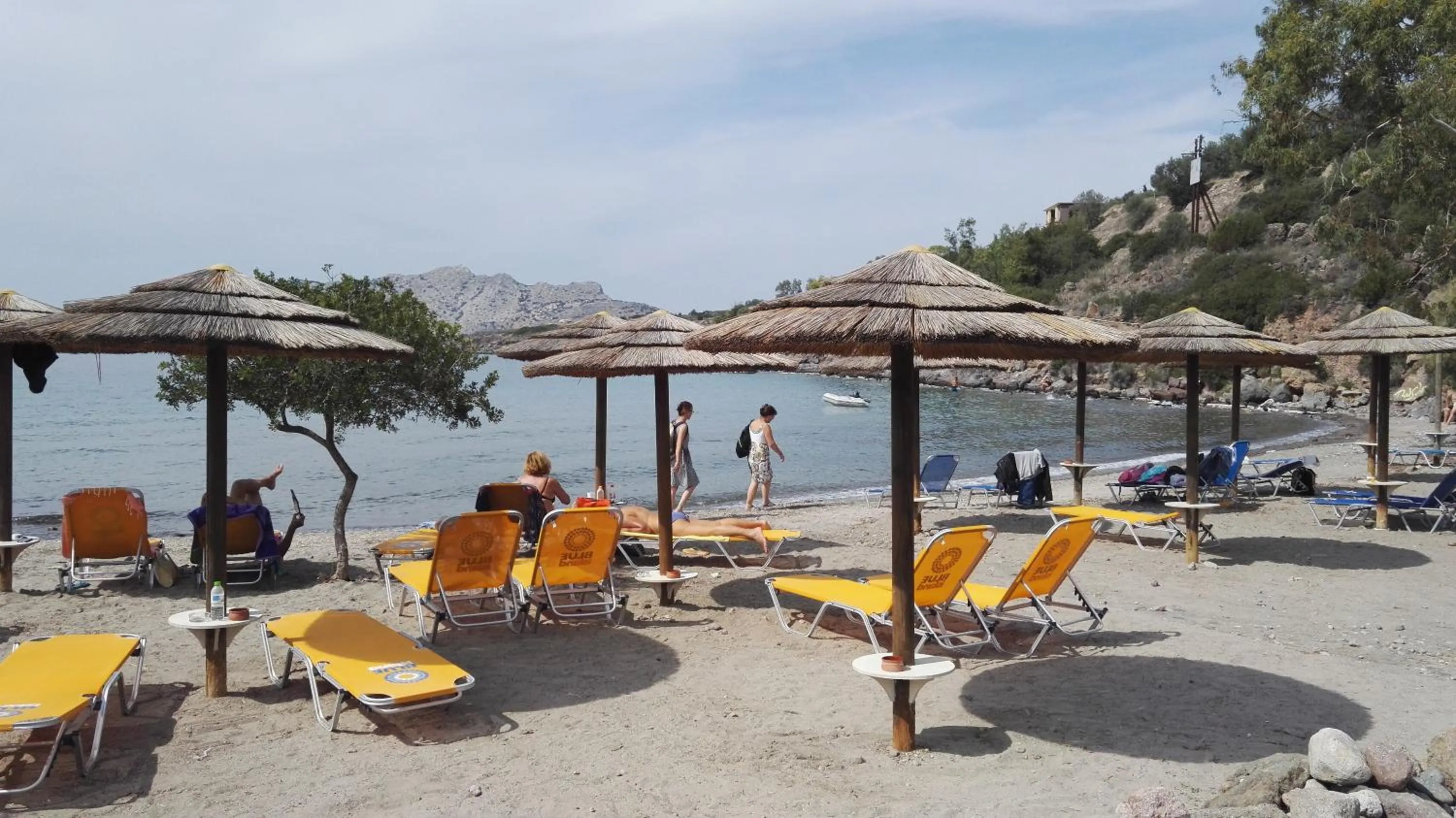 Beach in To Spitaki House