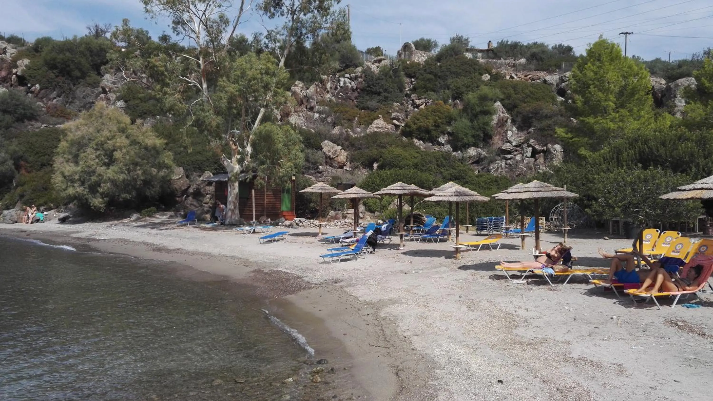 Beach in To Spitaki House