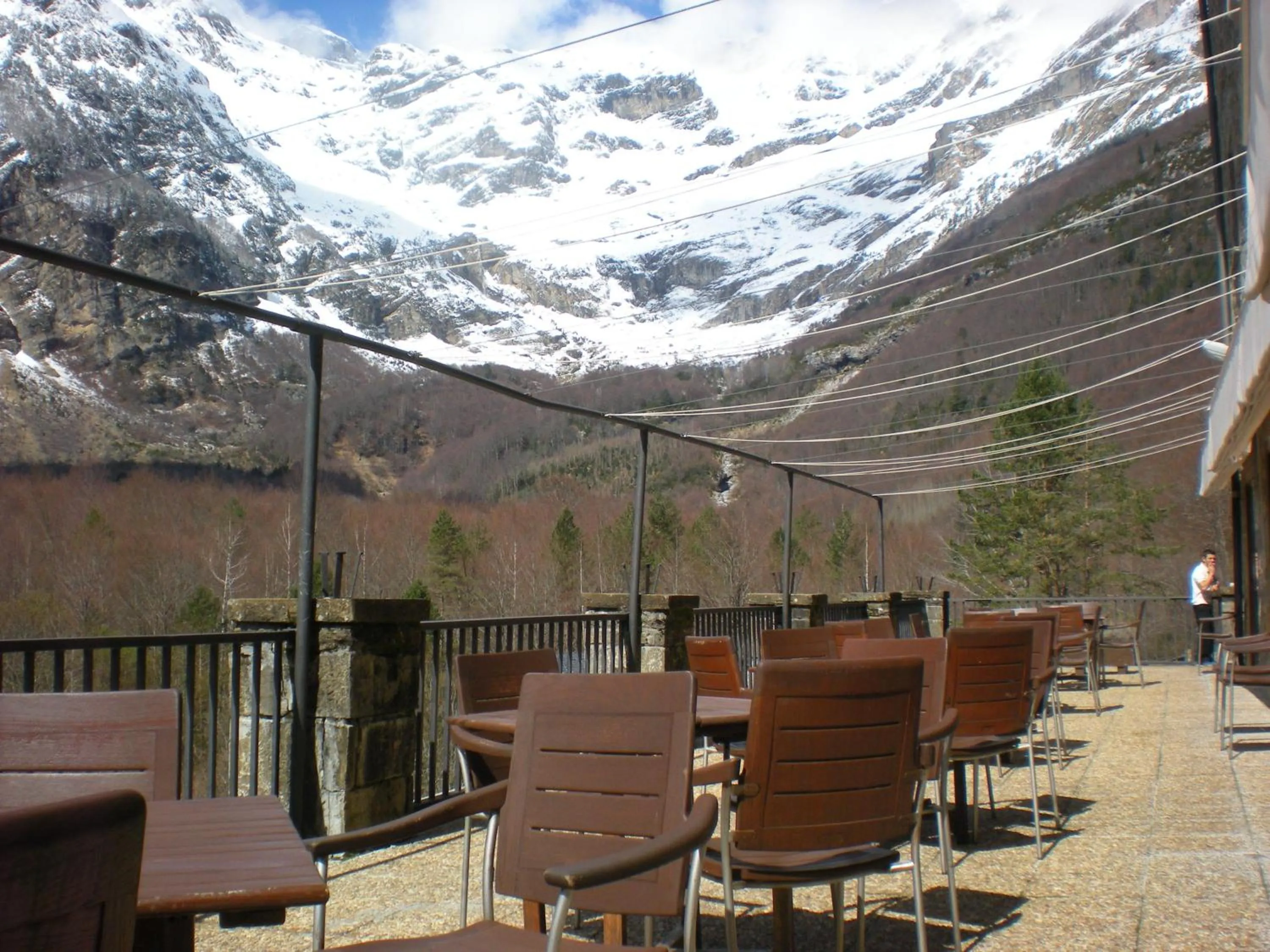 Solarium in Parador de Bielsa
