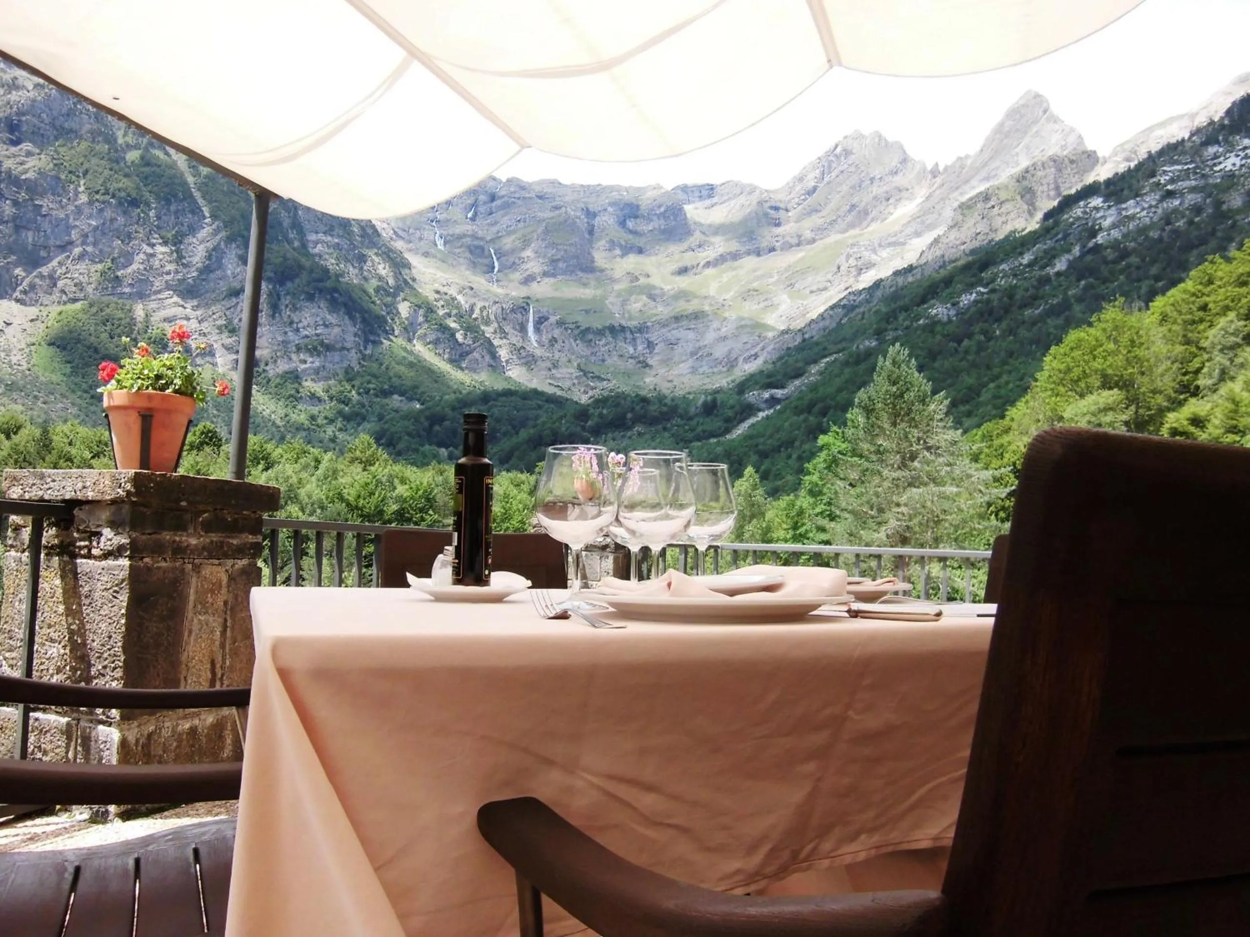 View (from property/room) in Parador de Bielsa